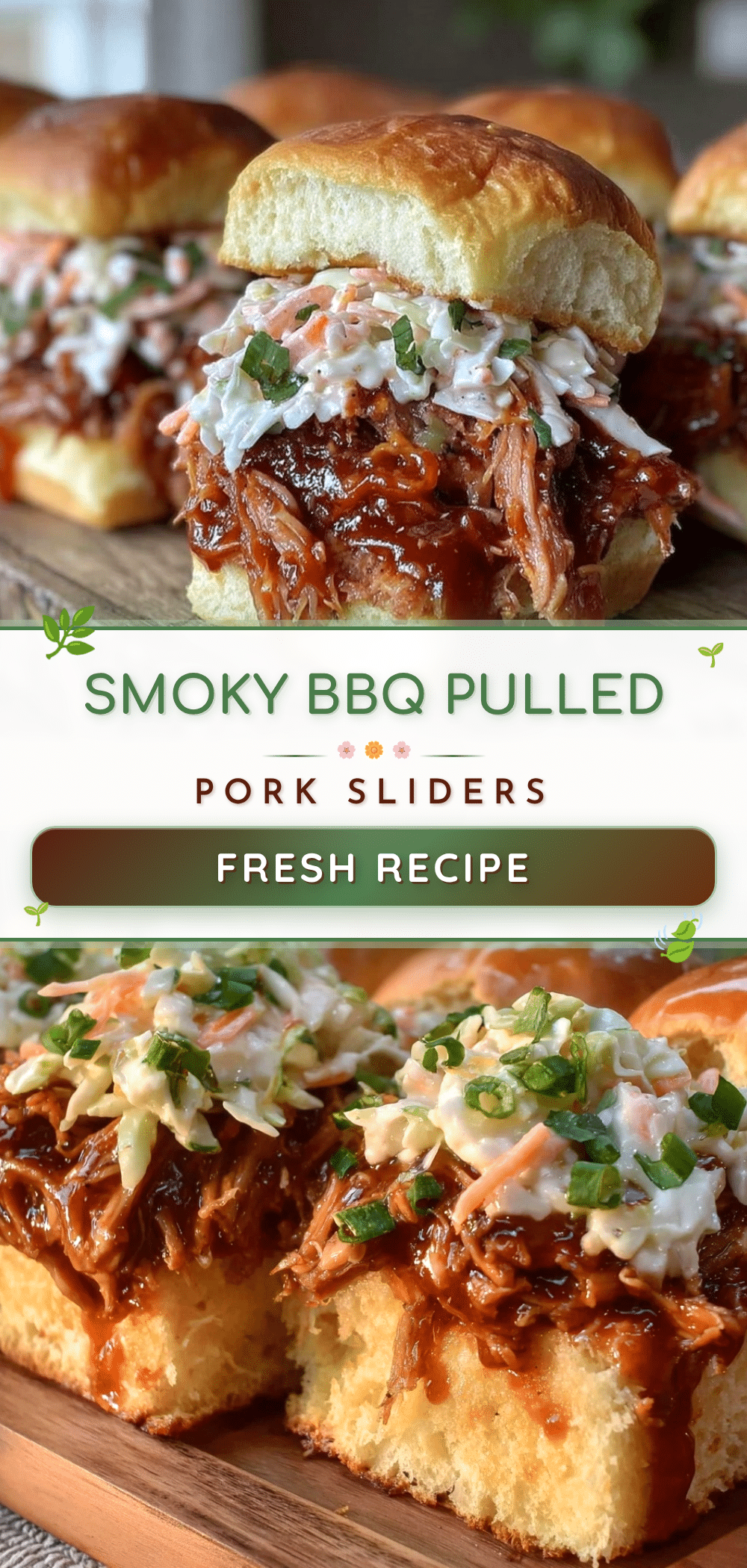 smoky BBQ pulled pork sliders recipe