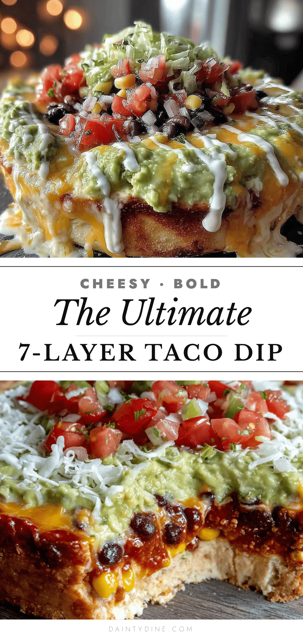 7-layer taco dip recipe