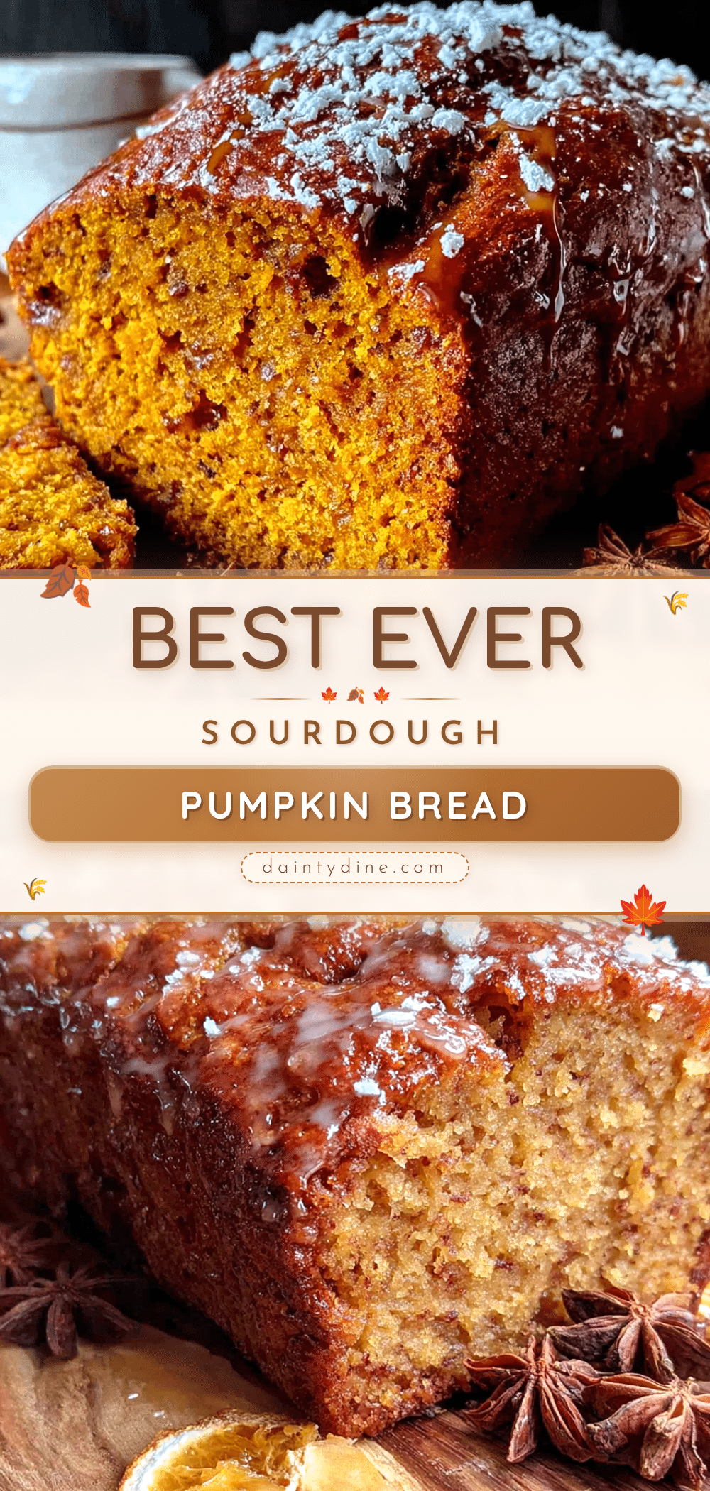 best sourdough discard pumpkin bread recipe