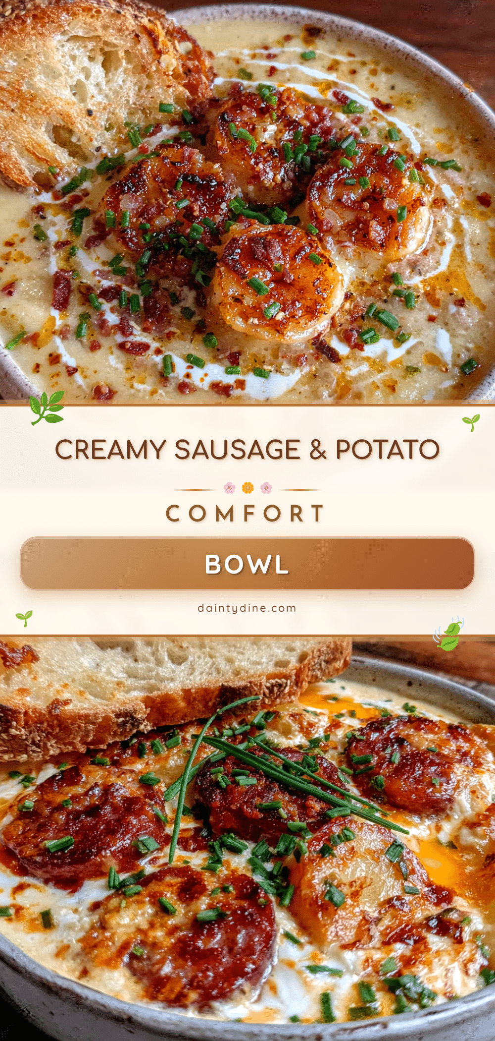 creamy sausage and potato soup recipe