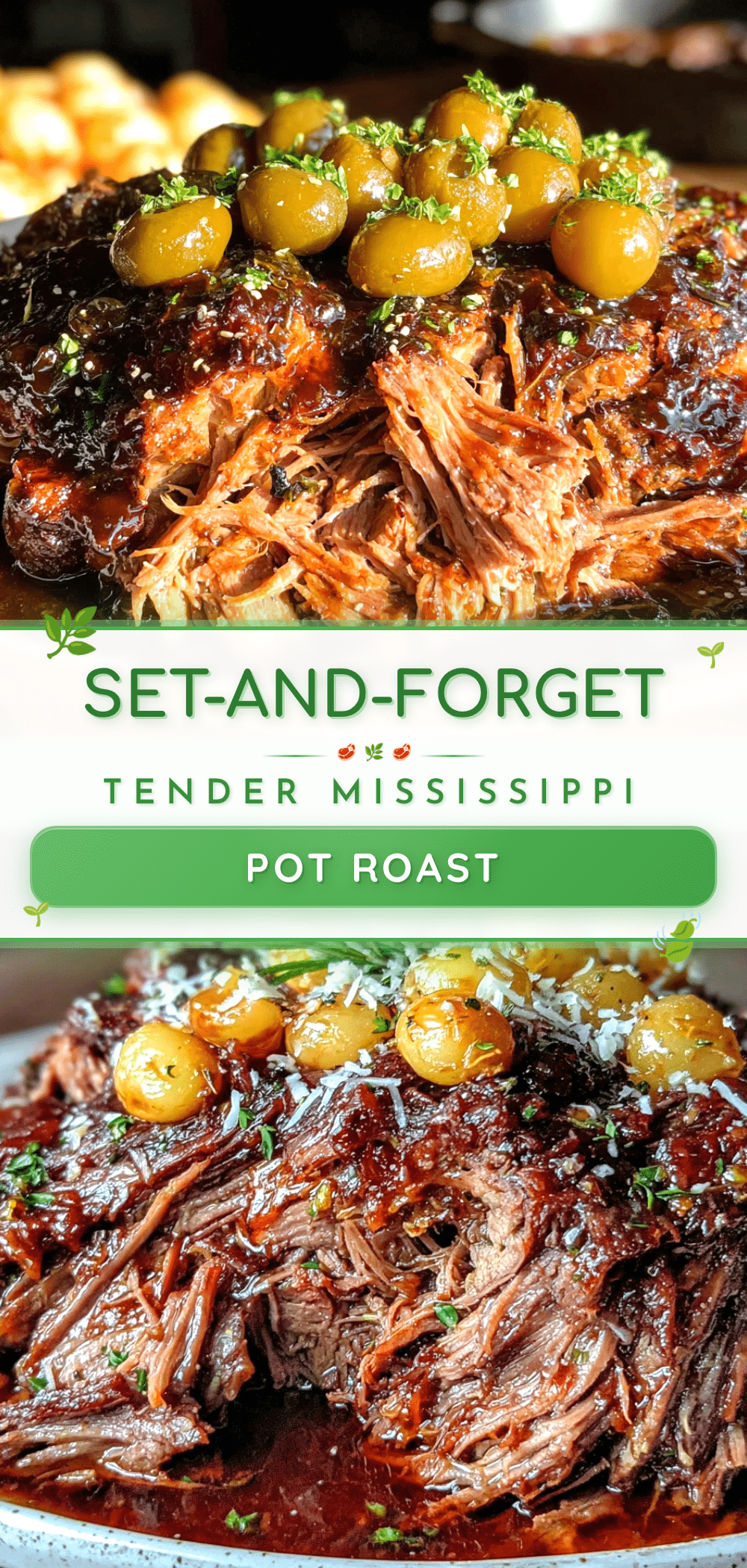 crockpot mississippi pot roast recipe