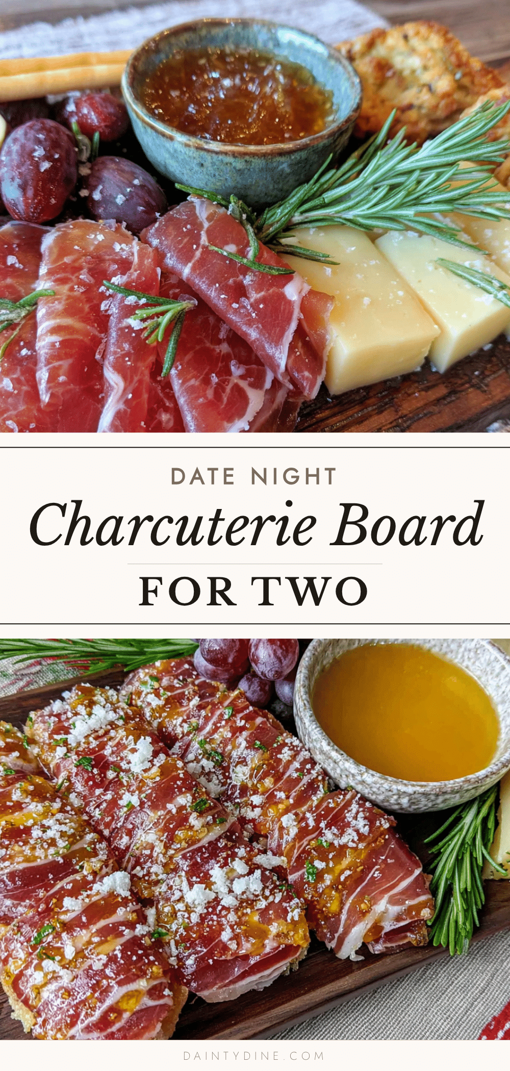 date night charcuterie board for two recipe