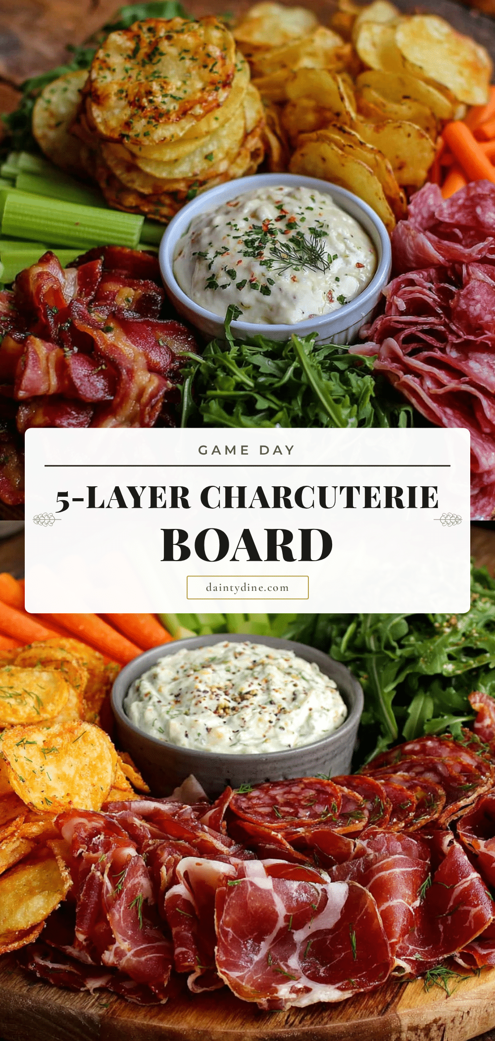 football charcuterie board for game day recipe