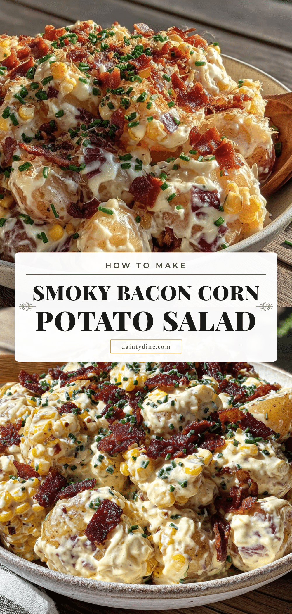grilled corn and bacon potato salad recipe