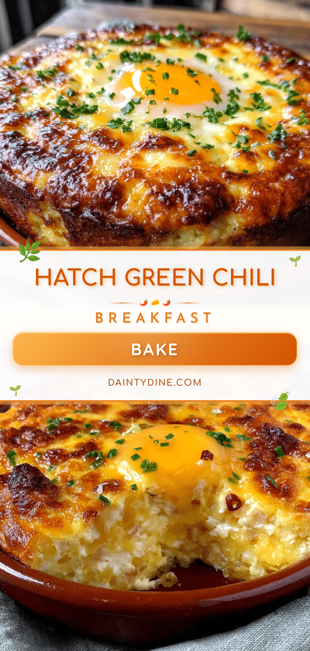 Hatch green chili breakfast casserole recipe
