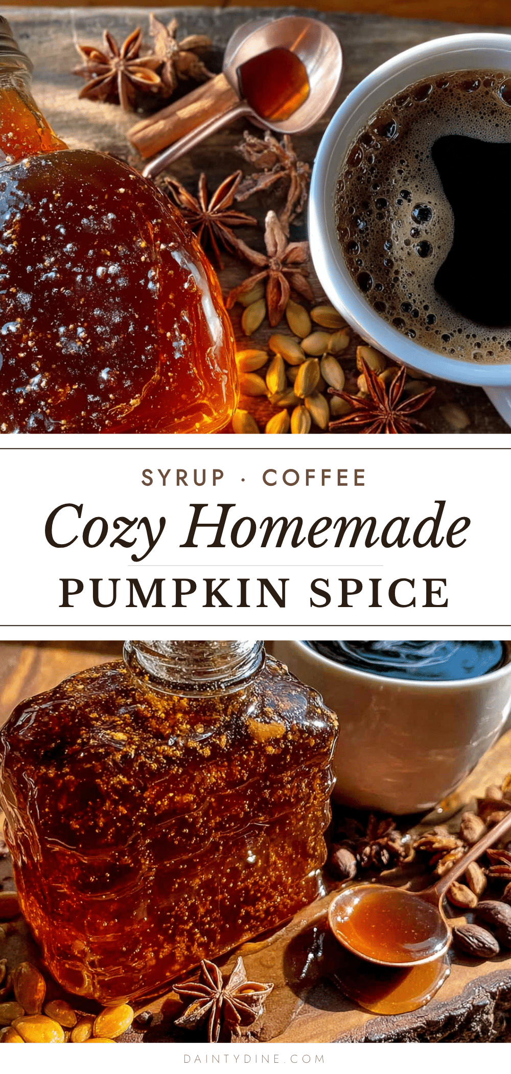 homemade pumpkin spice syrup recipe
