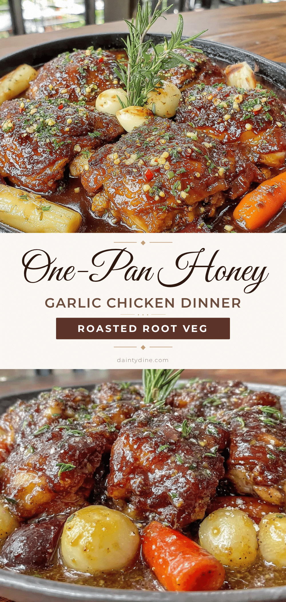 one-pan honey garlic chicken recipe