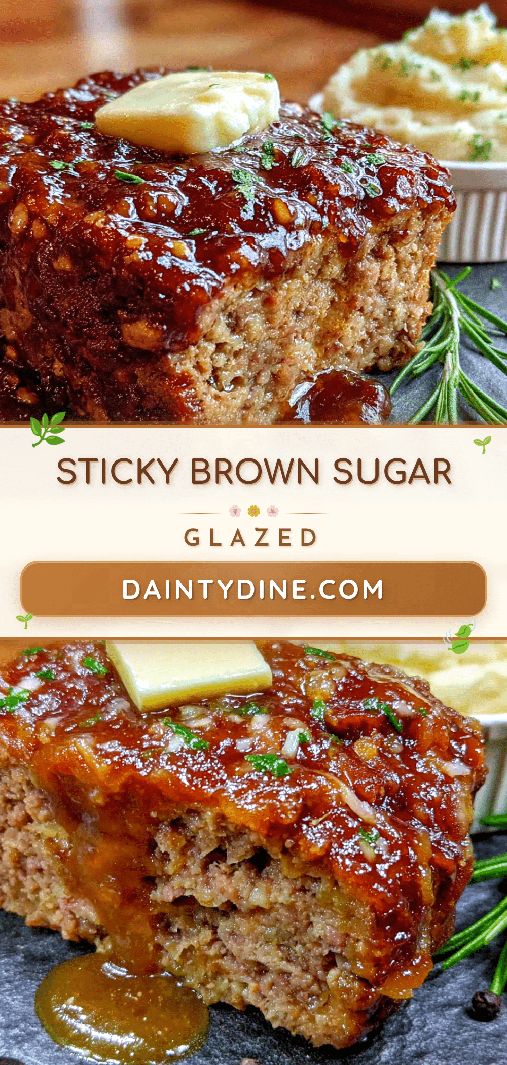 slow cooker meatloaf with brown sugar glaze recipe