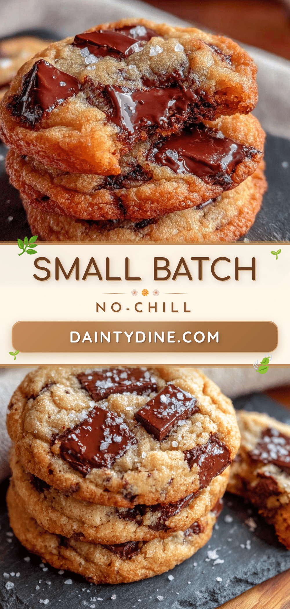 small-batch chocolate chip cookies recipe