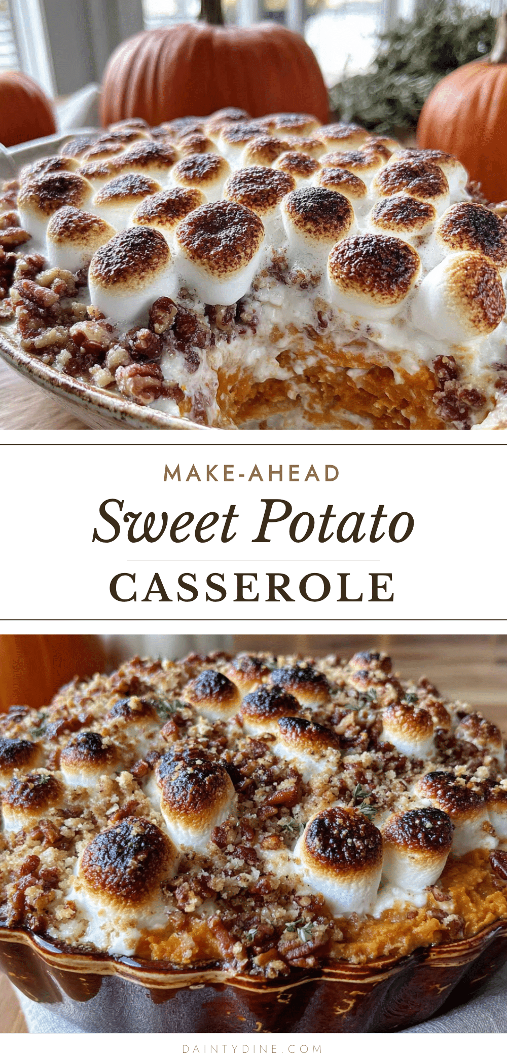 sweet potato casserole recipe