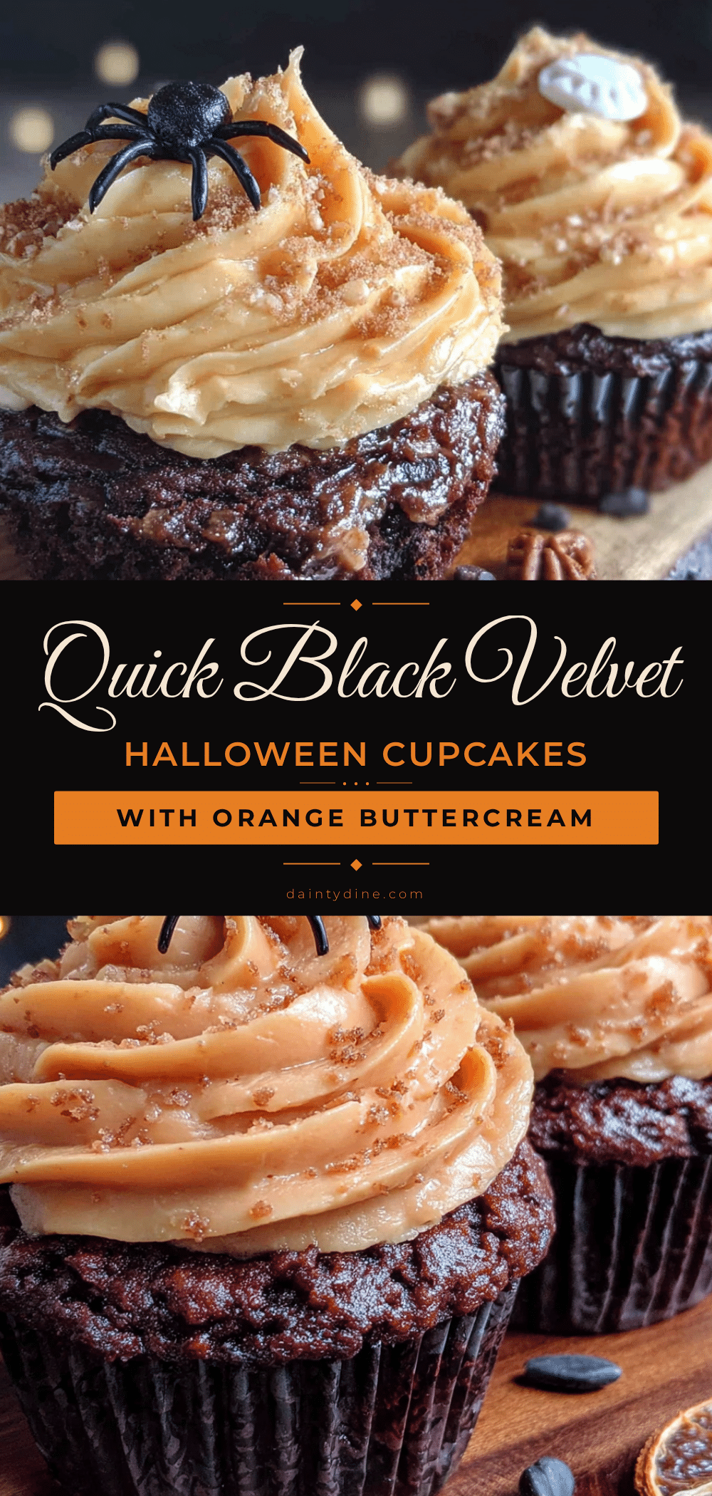 black velvet halloween cupcakes recipe