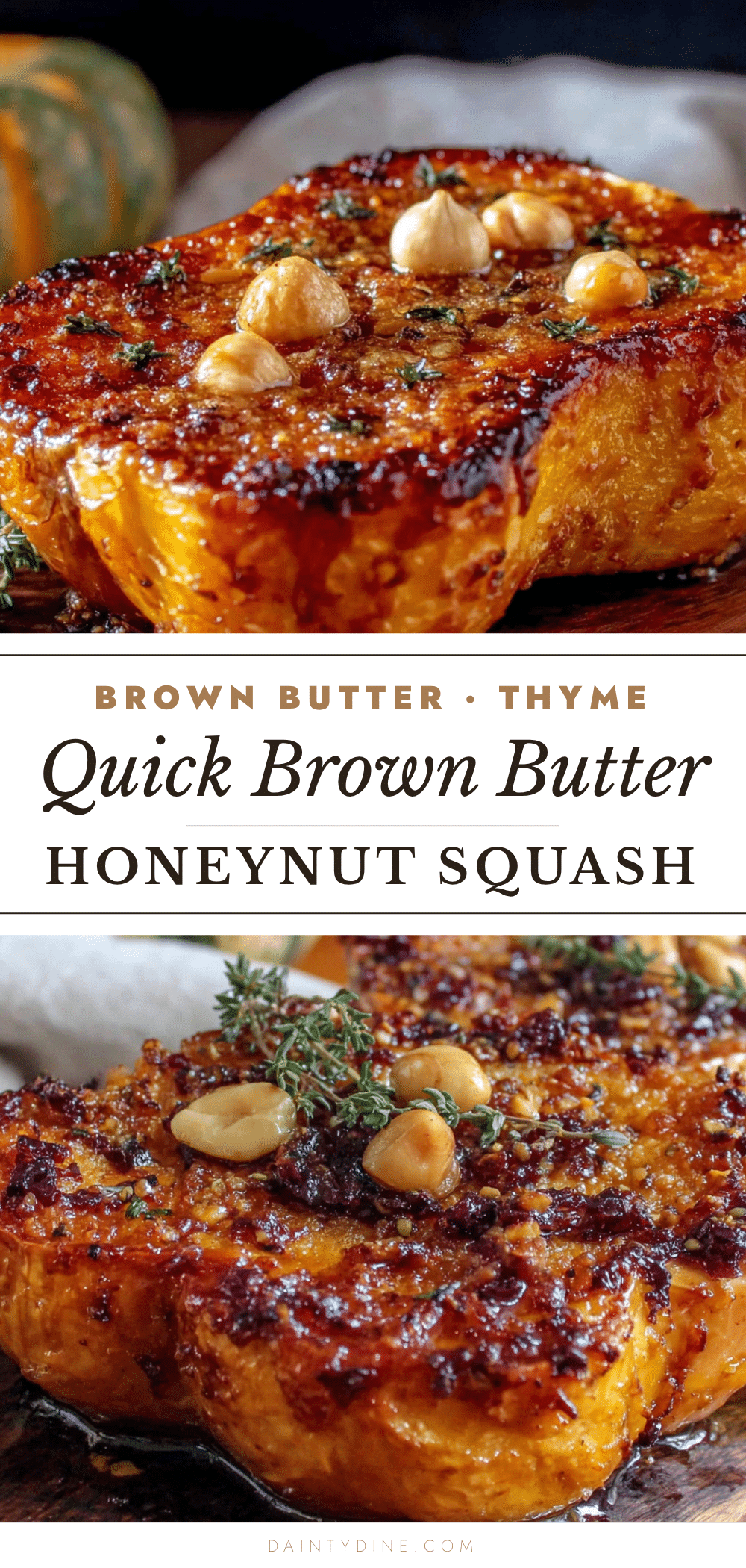 brown butter honeynut squash recipe