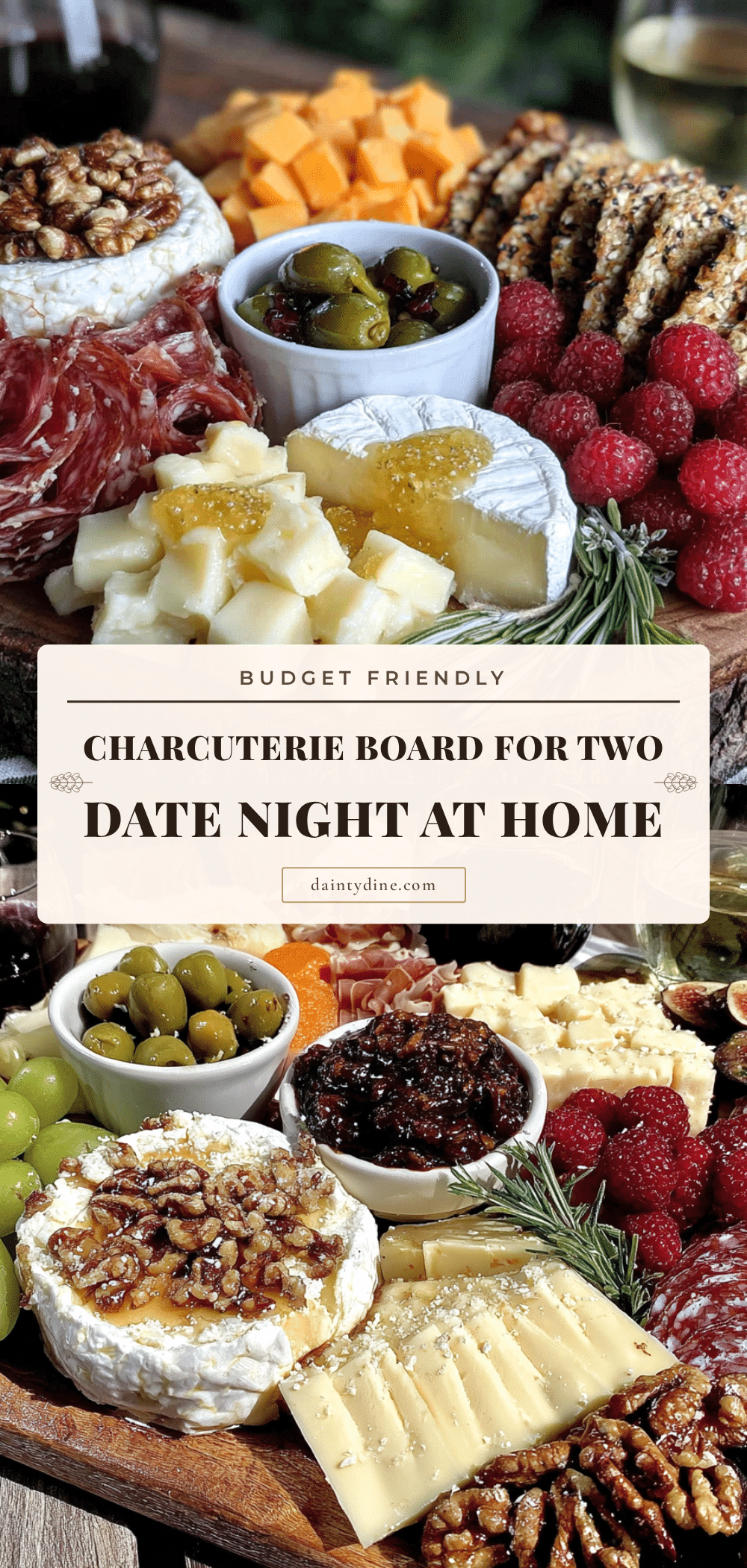 budget-friendly charcuterie board for two recipe