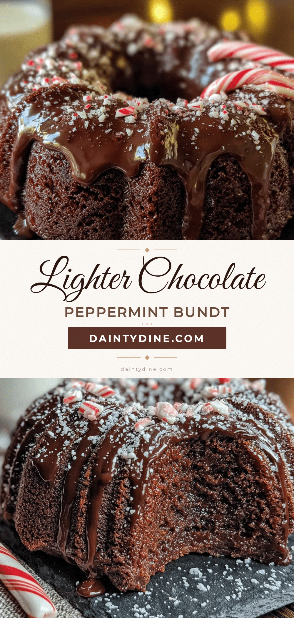 chocolate peppermint bundt cake recipe