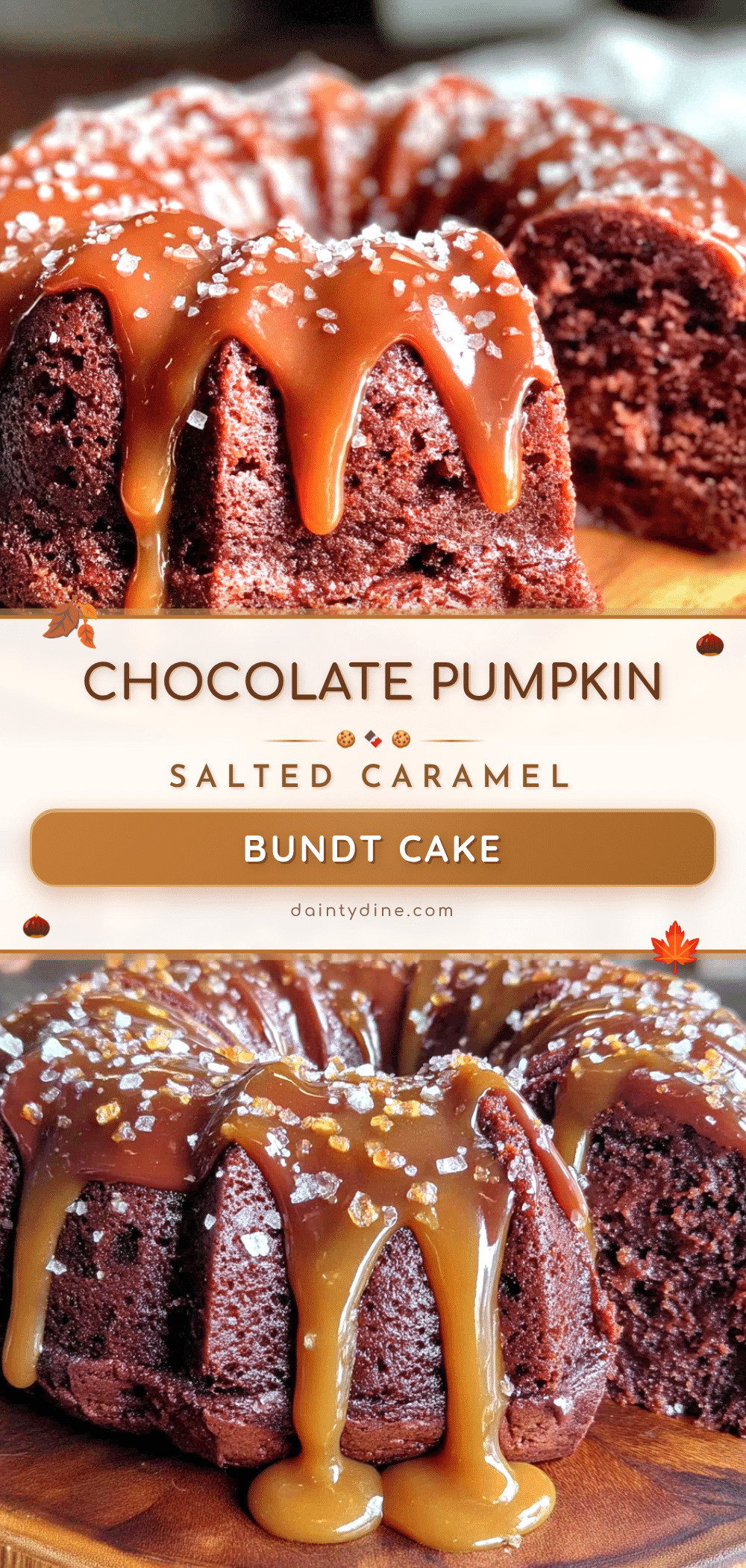 chocolate pumpkin bundt cake recipe