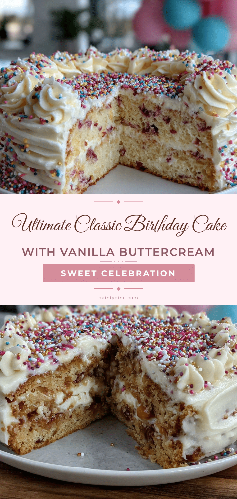 classic birthday cake recipe