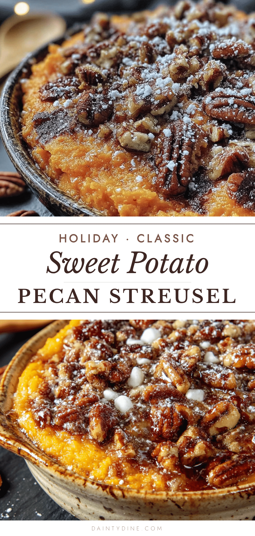 classic make-ahead sweet potato casserole recipe