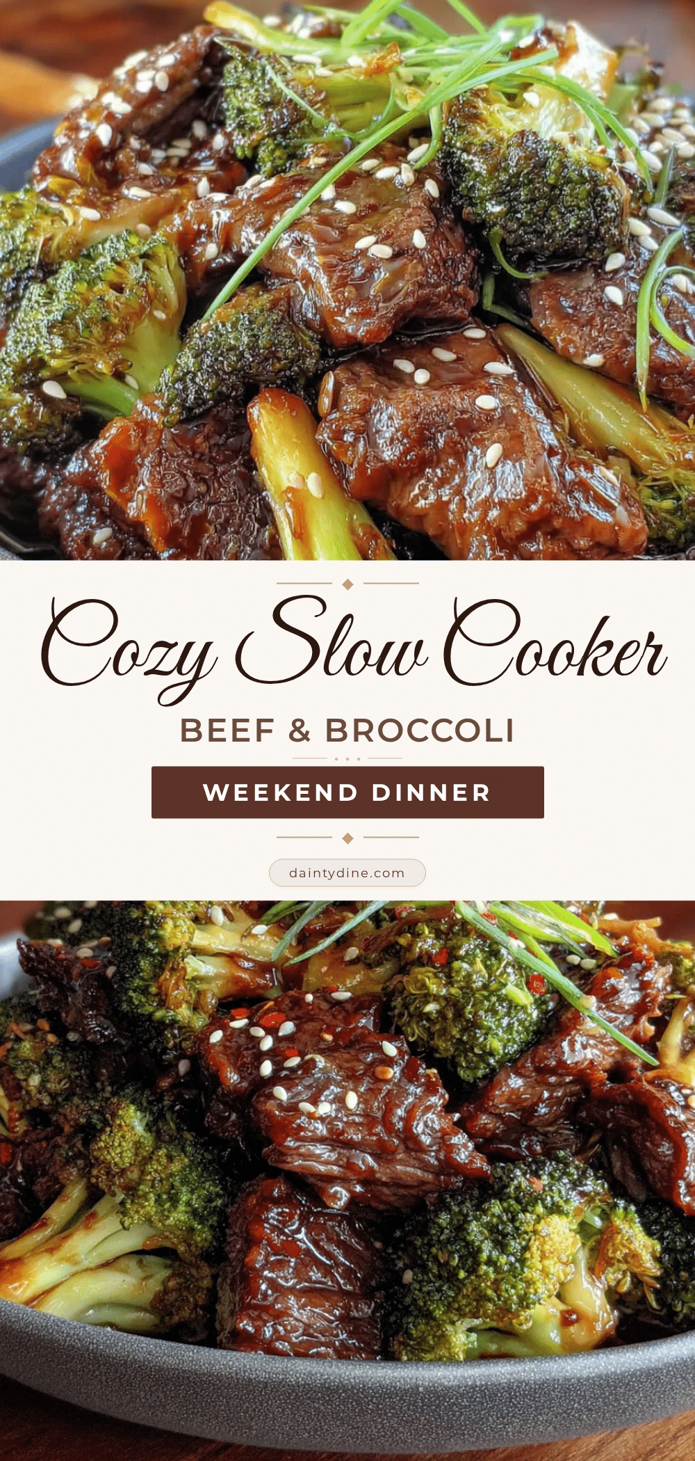 cozy slow cooker beef and broccoli recipe