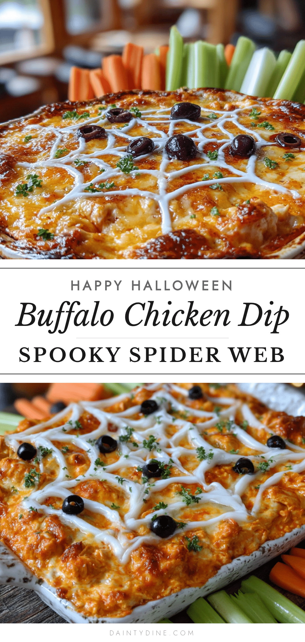 creamy buffalo chicken dip recipe
