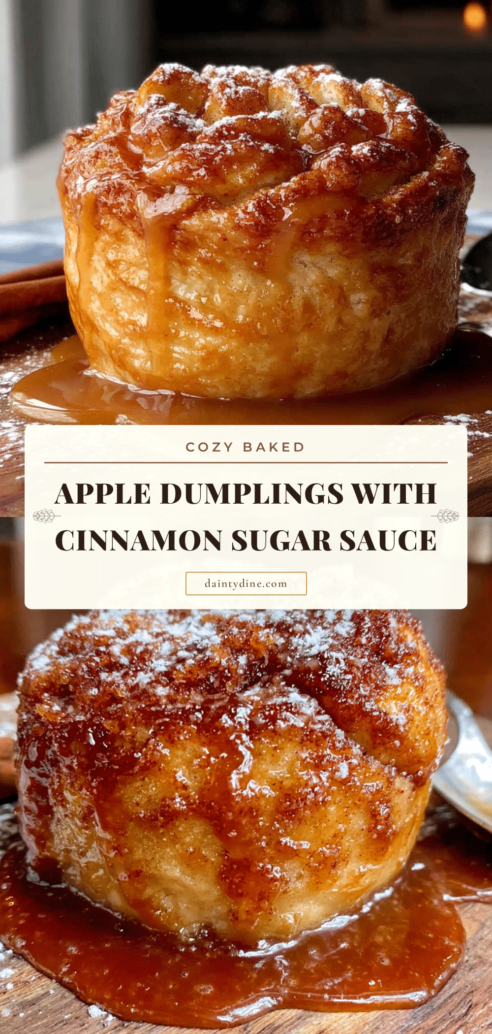 easy baked apple dumplings recipe
