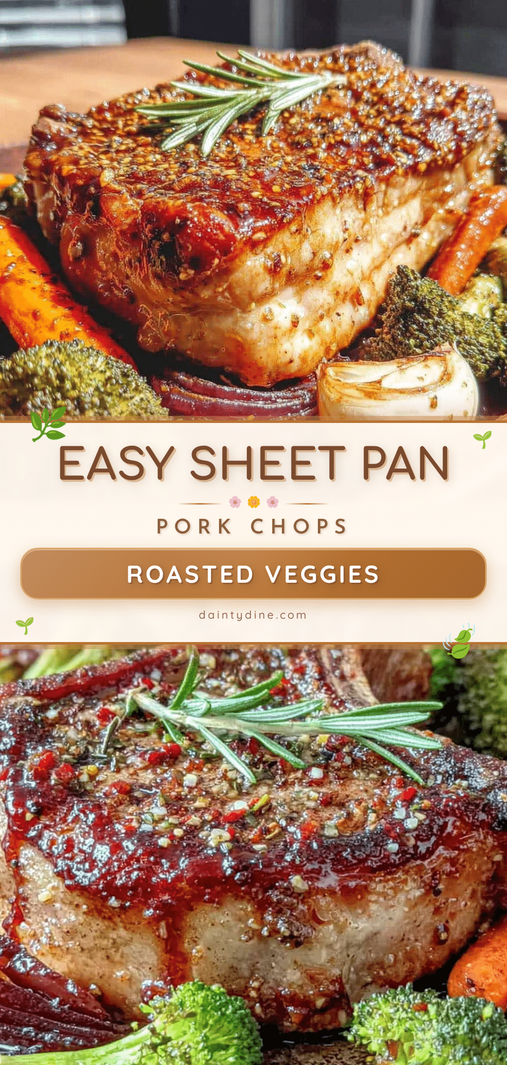 easy sheet pan pork chops recipe