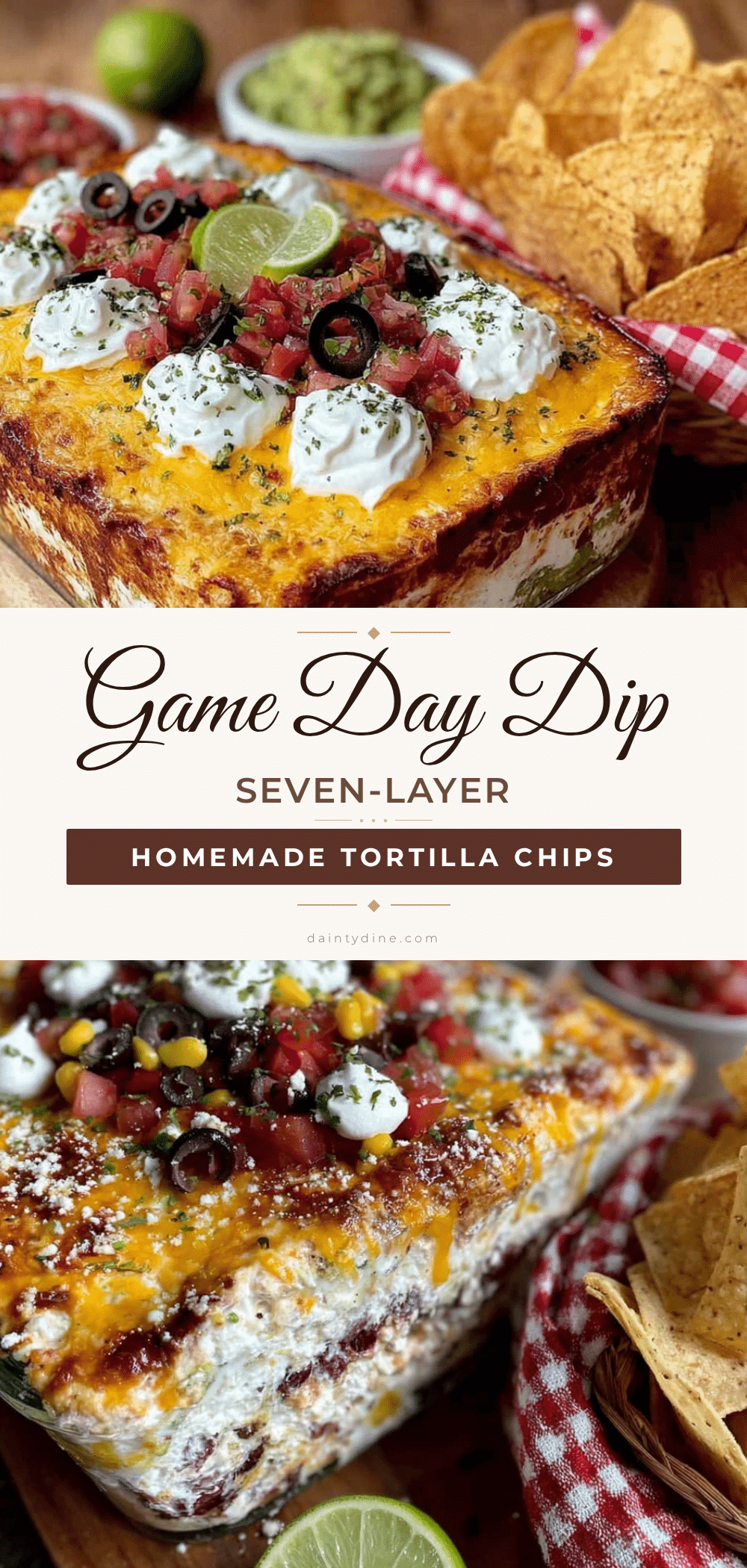 game day seven-layer dip recipe