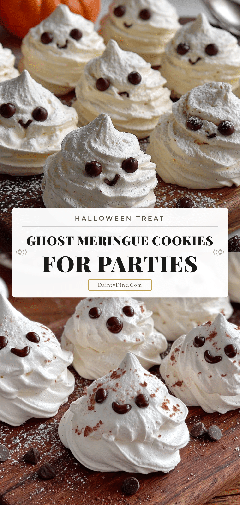 ghost meringue cookies recipe