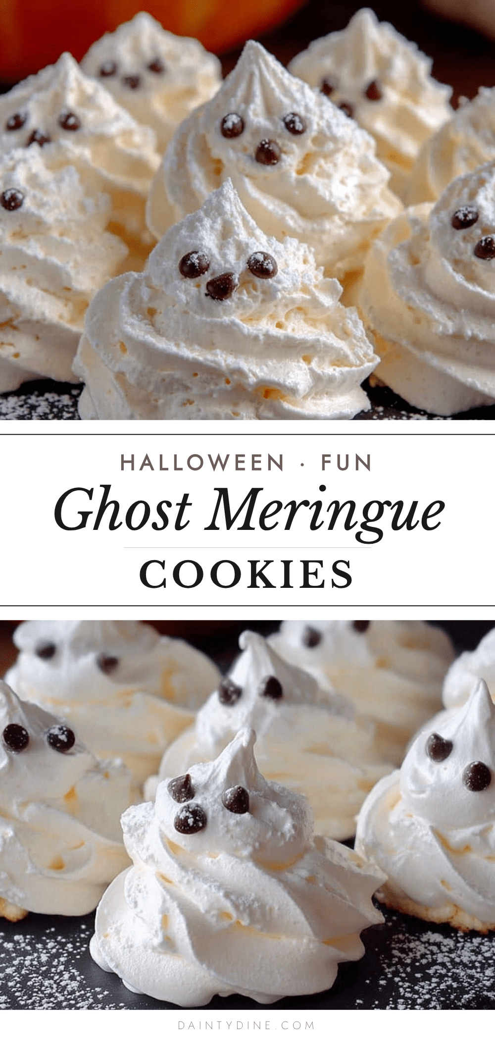 ghost meringue cookies recipe