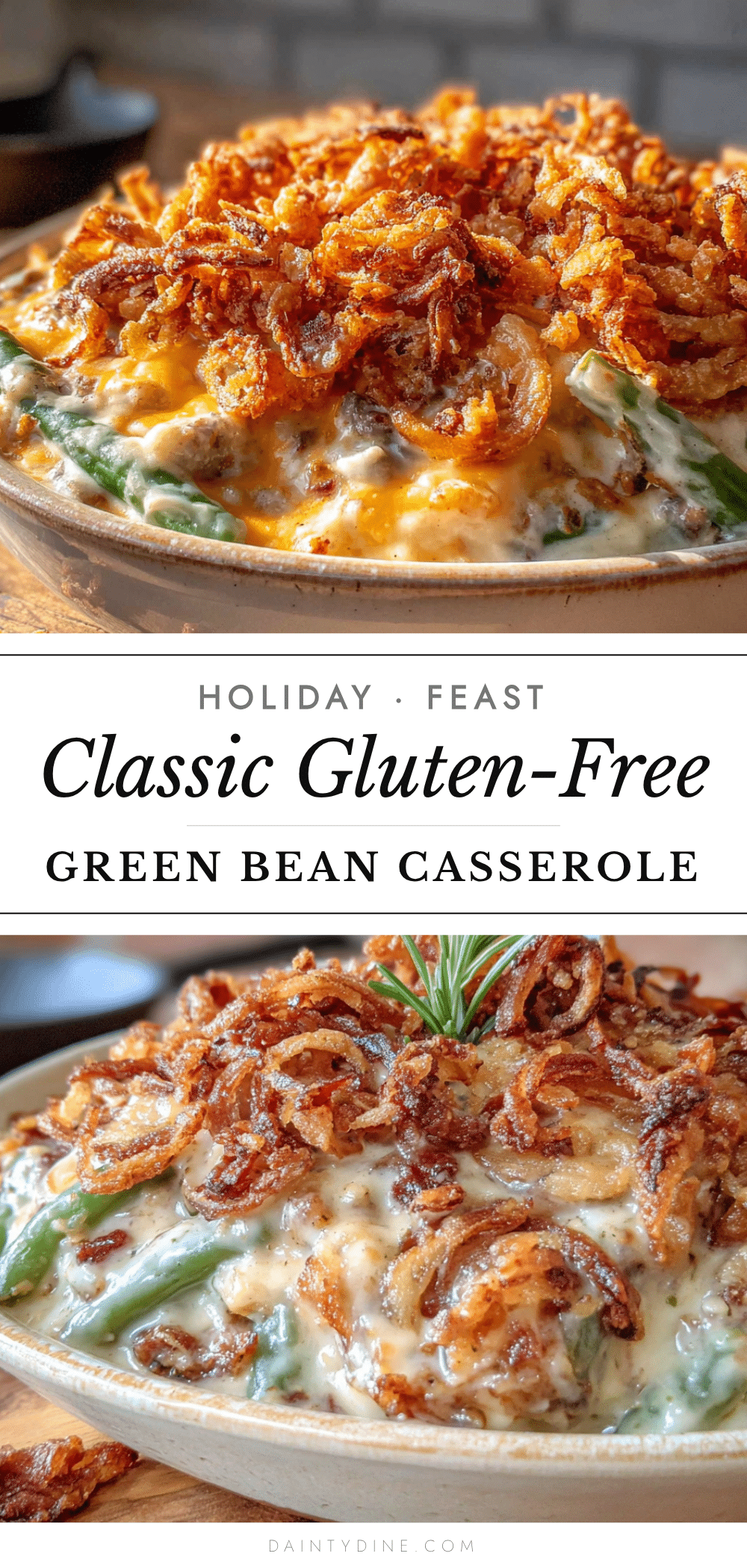 gluten-free green bean casserole recipe