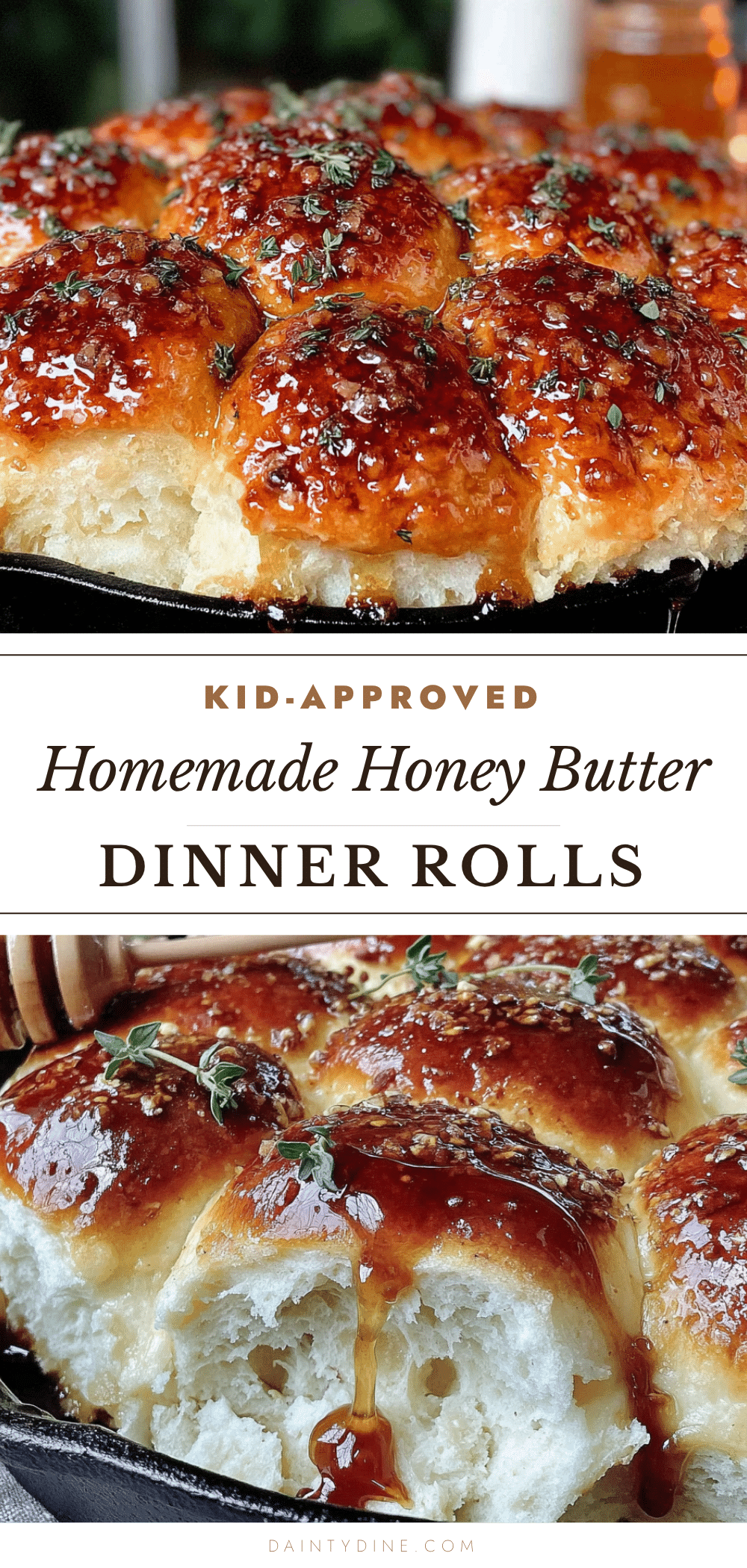 honey butter dinner rolls recipe