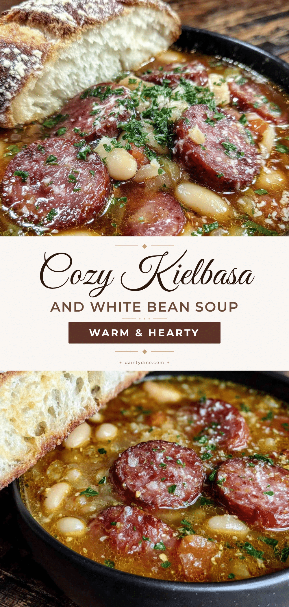 kielbasa and white bean soup recipe