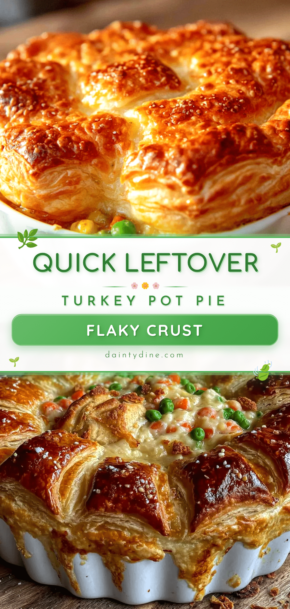 leftover turkey pot pie recipe