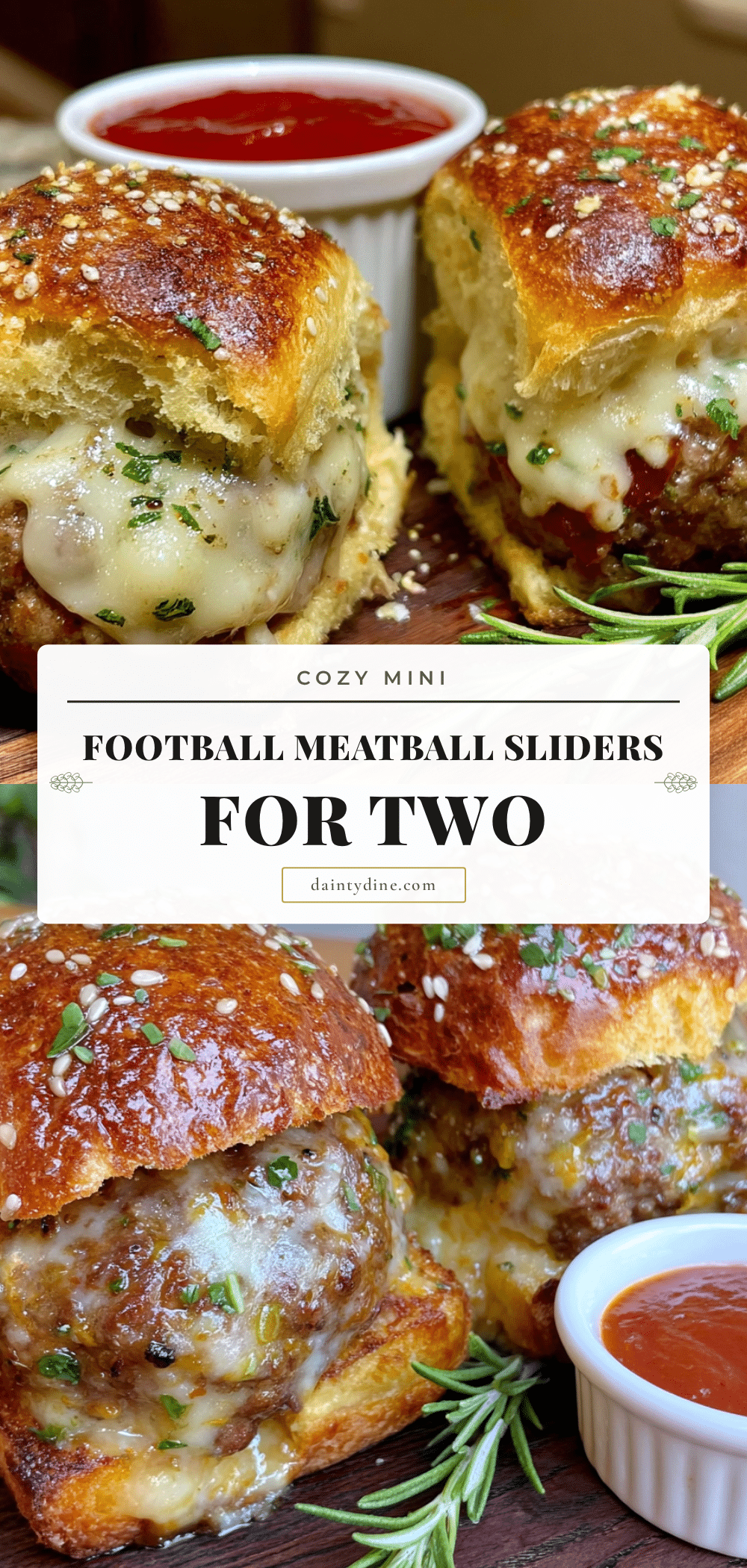 mini football meatball sliders recipe