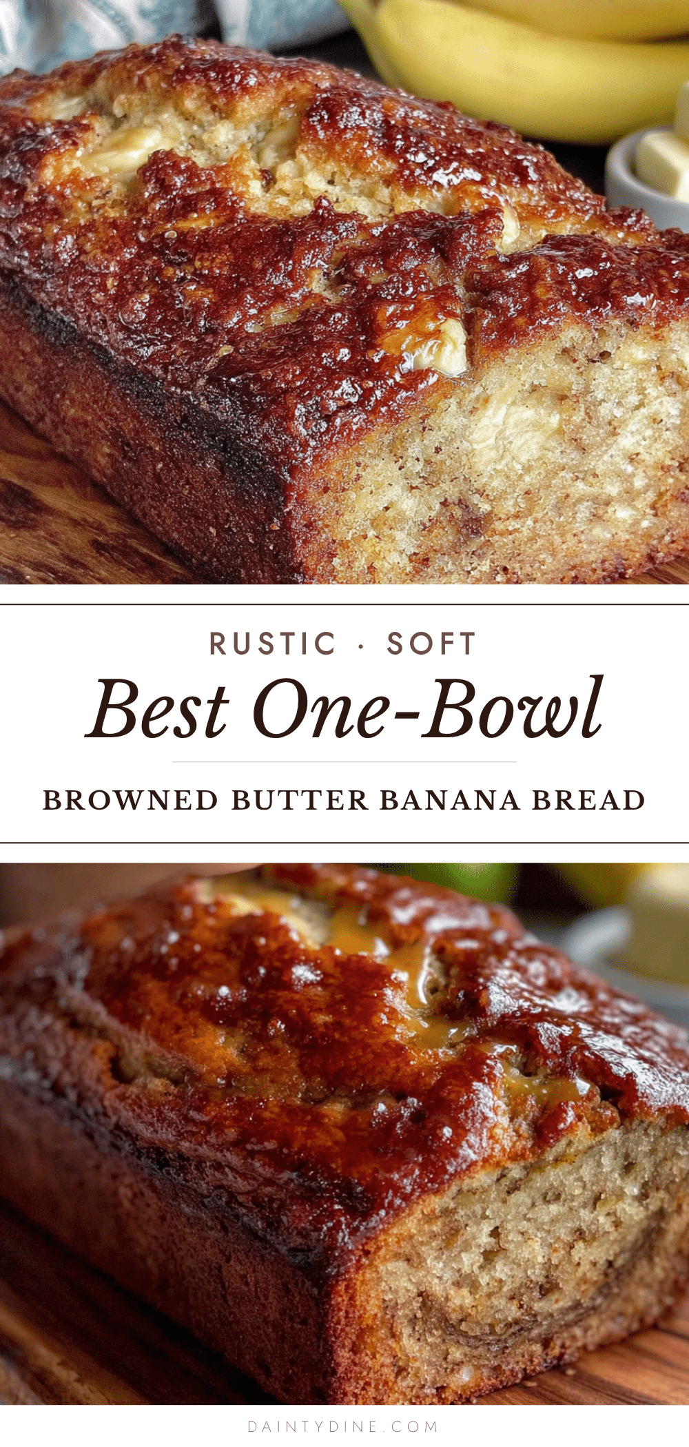 One-Bowl Browned Butter Banana Bread recipe
