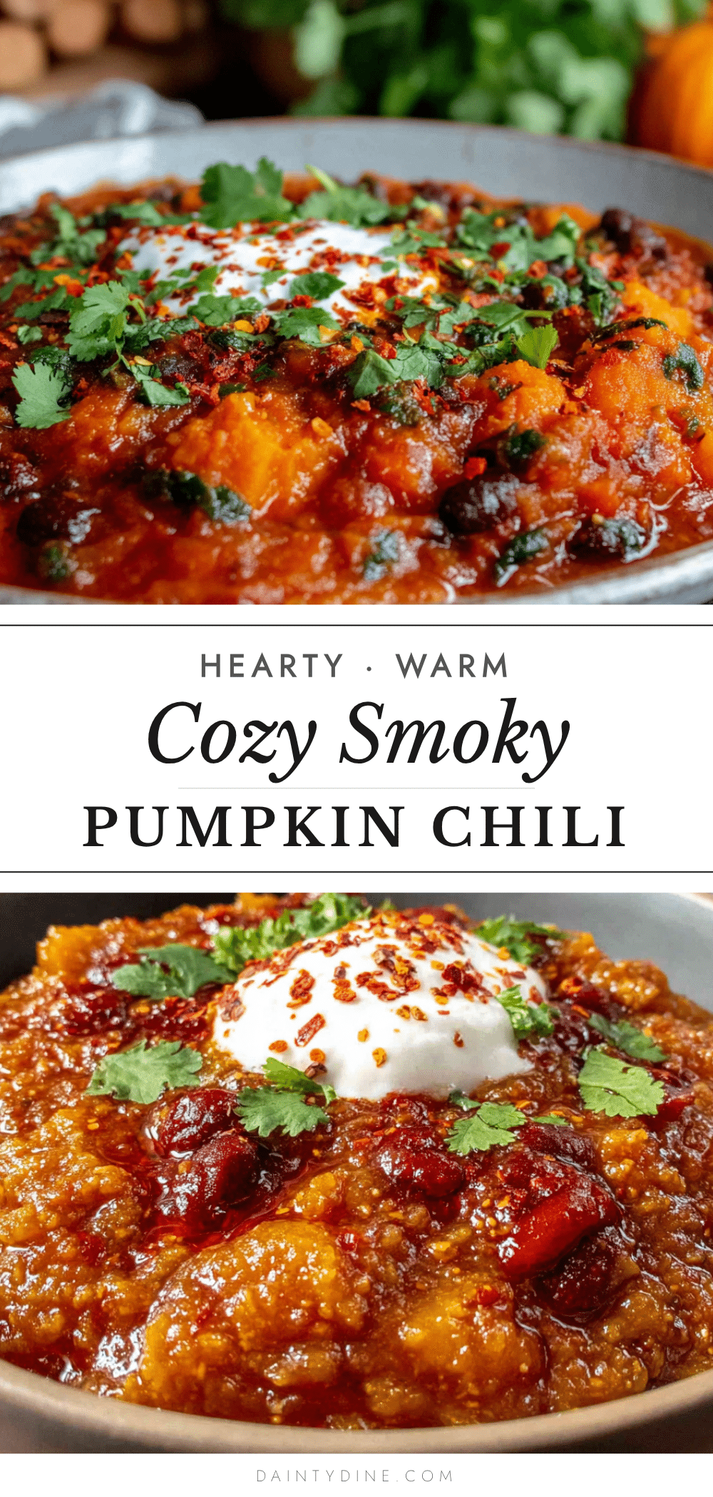 pumpkin chili with black beans recipe