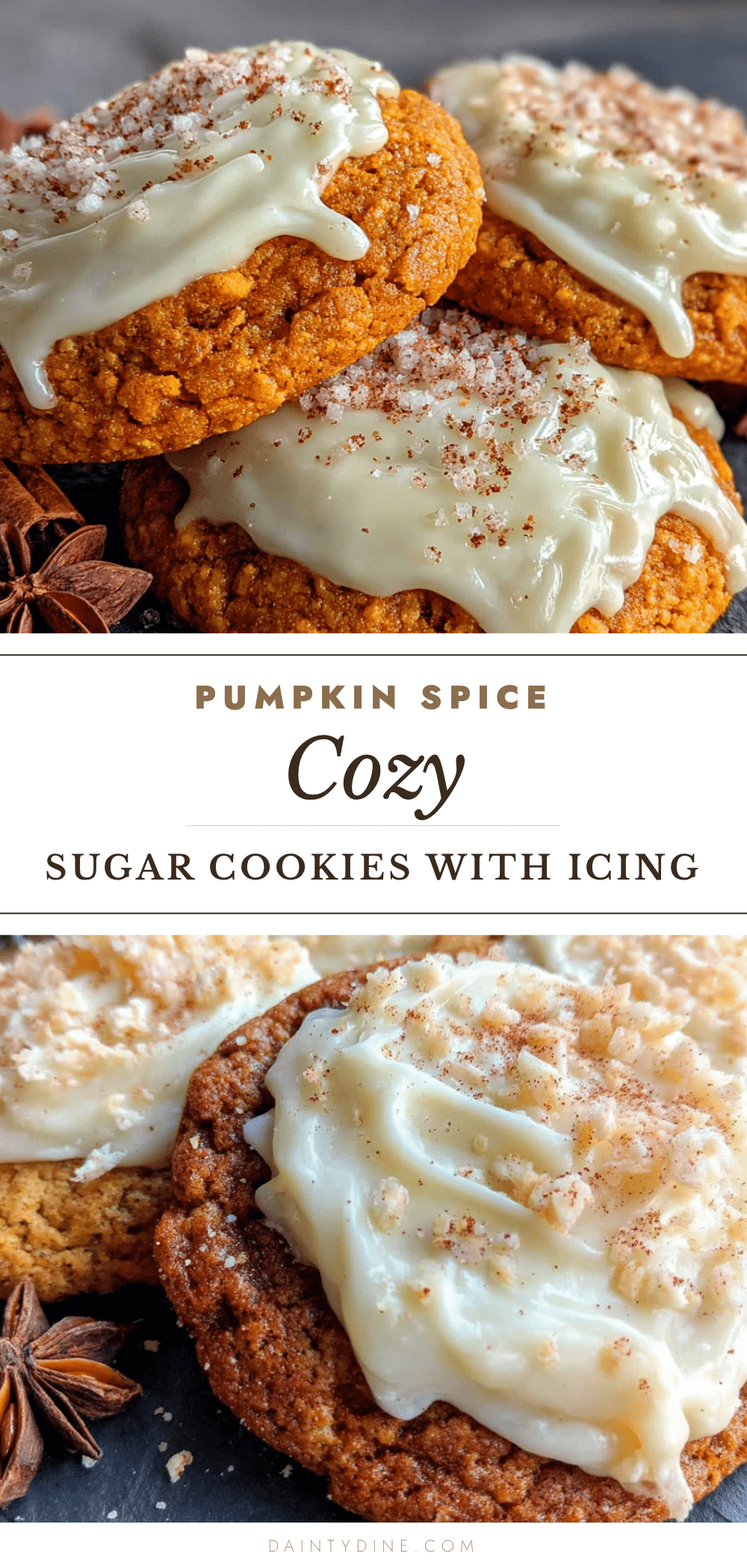 pumpkin pie spice sugar cookies recipe