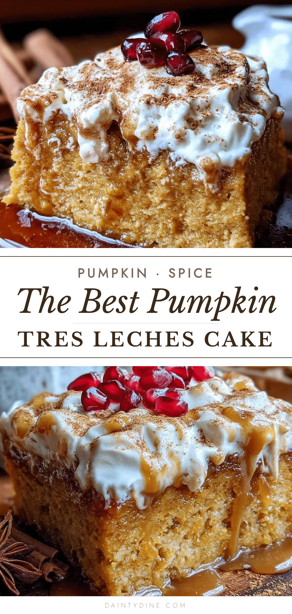 pumpkin tres leches cake recipe