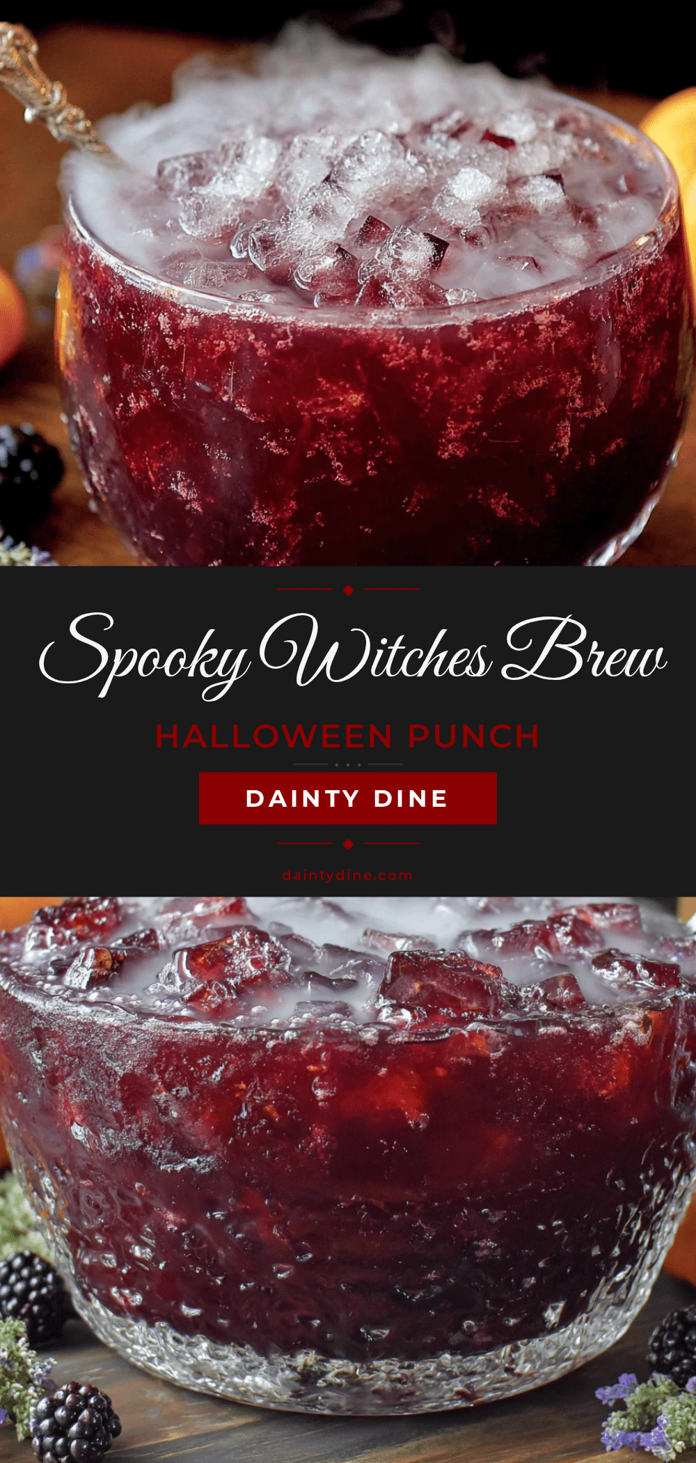 Spooky Witches Brew Halloween Punch recipe