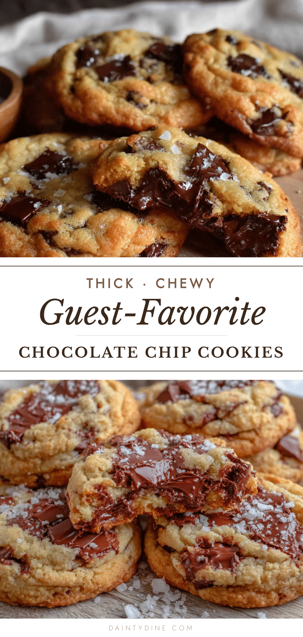 thick and chewy chocolate chip cookies recipe