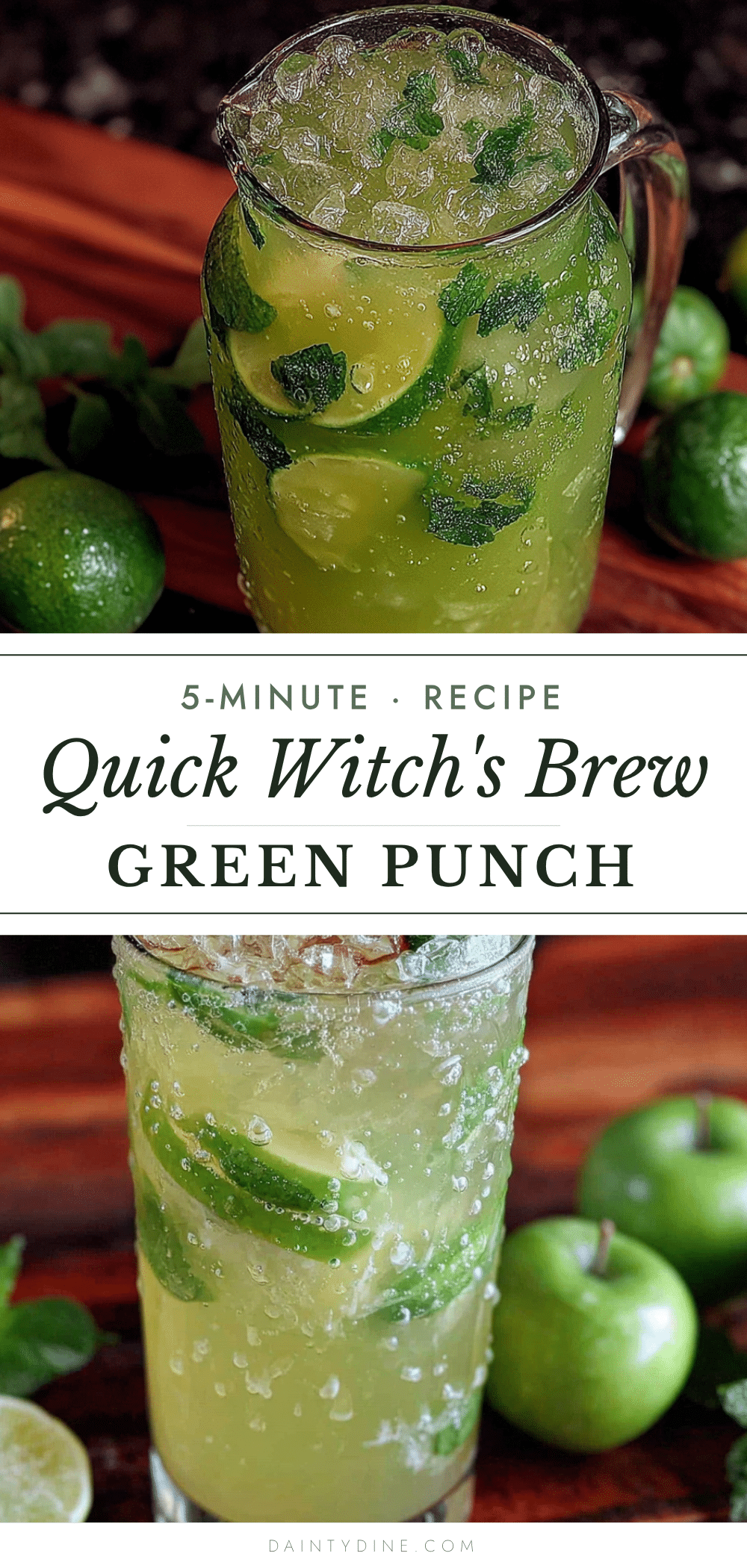 witchs brew green punch recipe