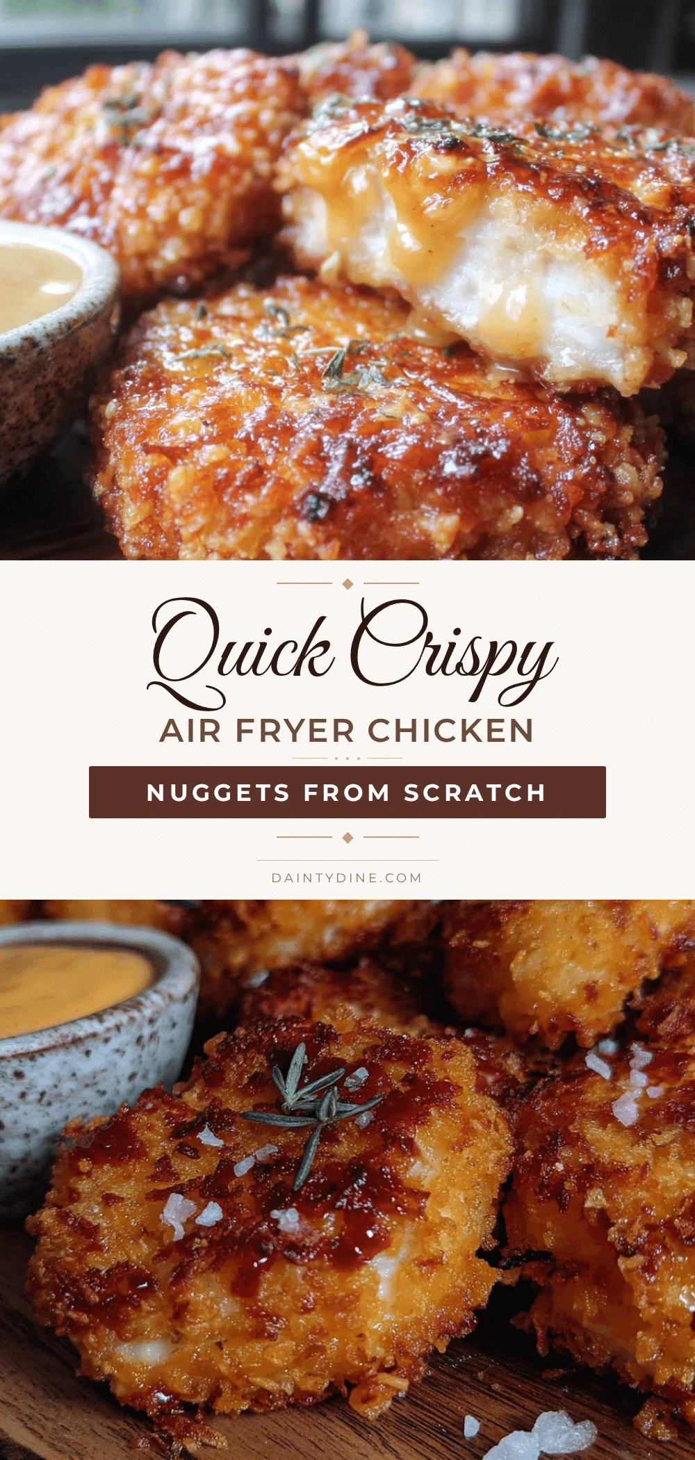 air fryer chicken nuggets recipe