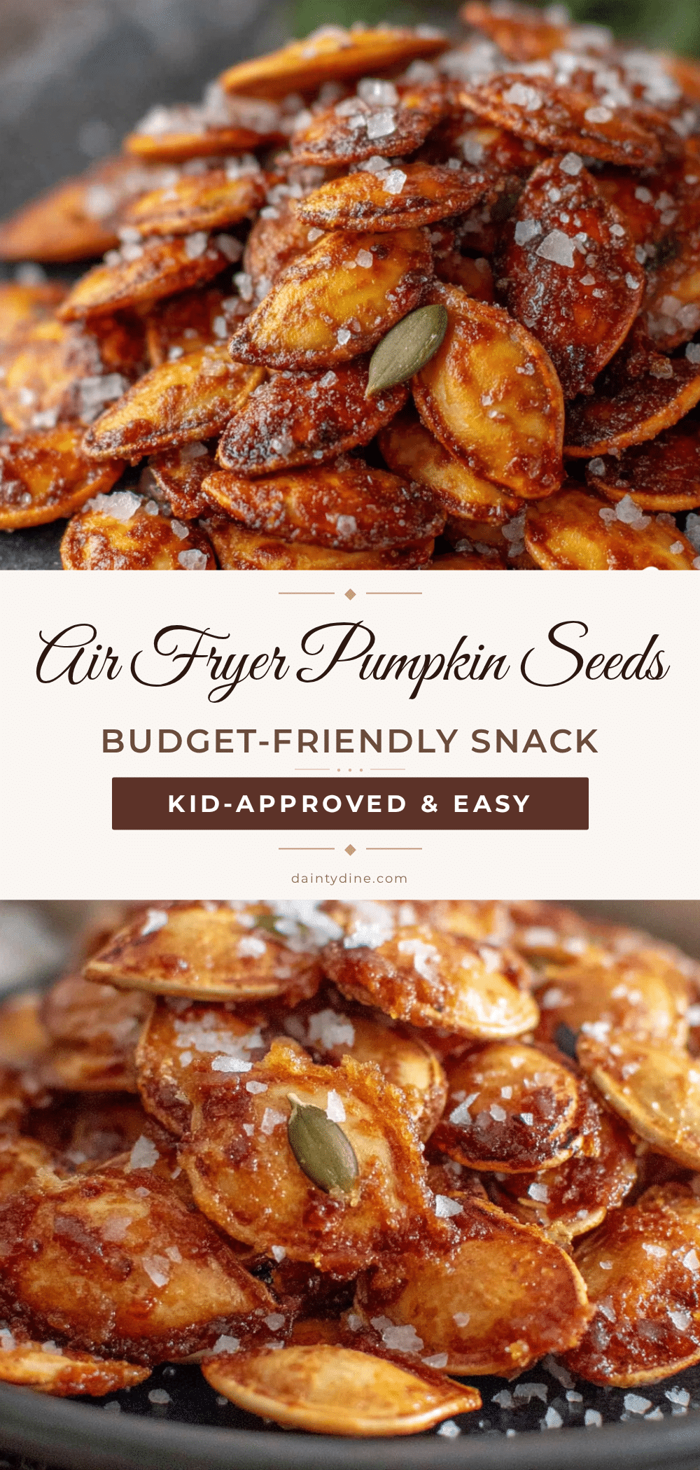 air fryer pumpkin seeds recipe