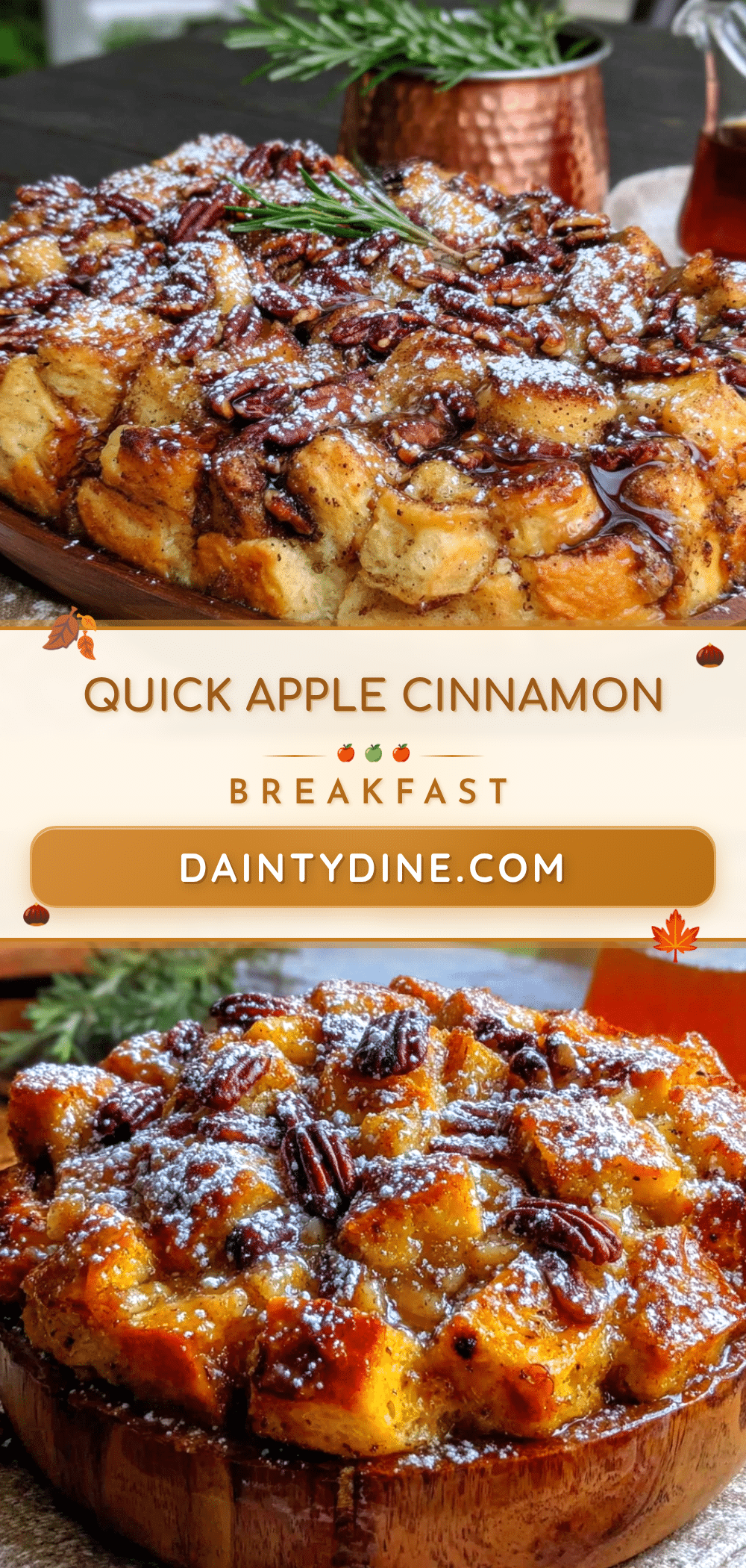 apple cinnamon breakfast casserole recipe