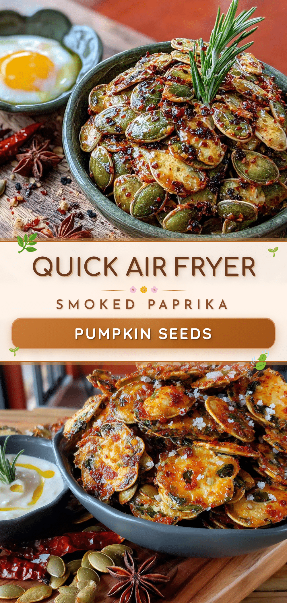 best air fryer smoked paprika pumpkin seeds recipe recipe