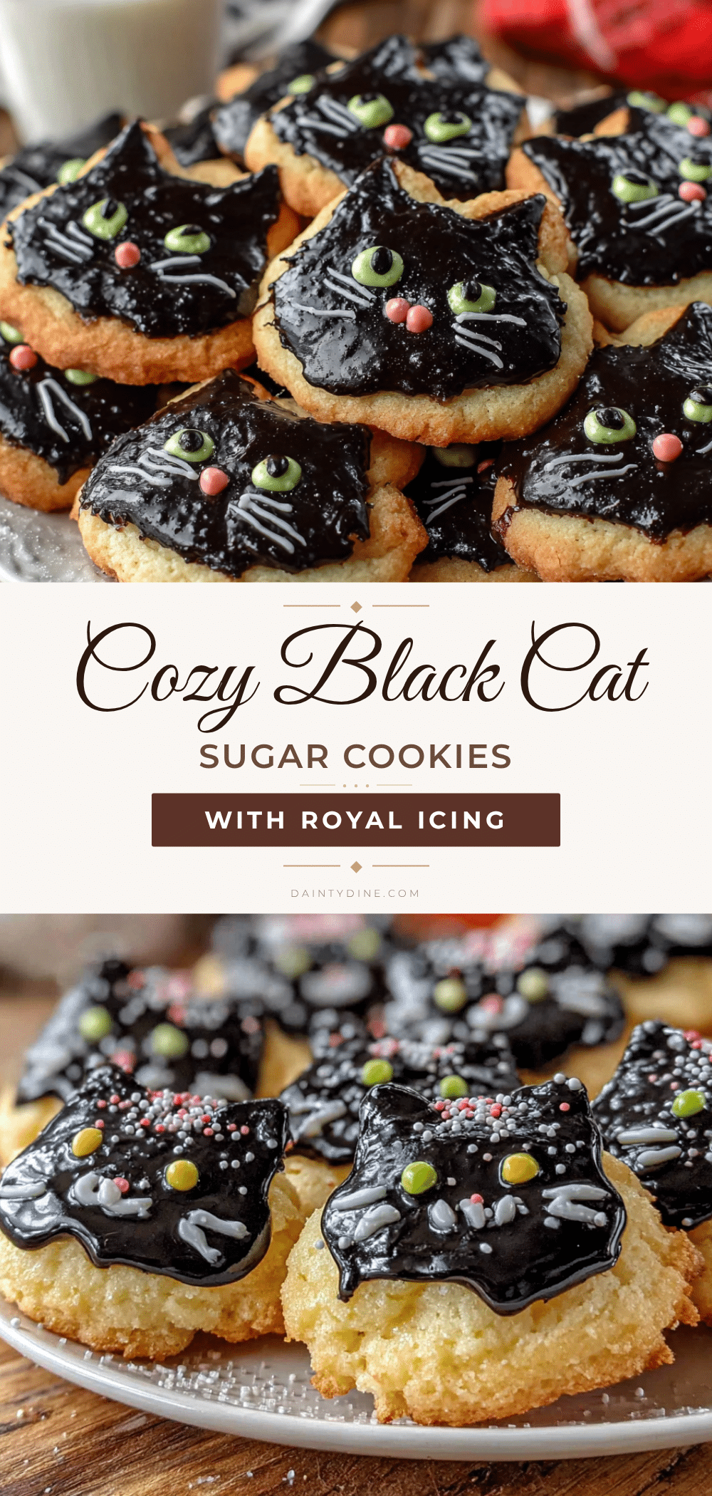black cat sugar cookies recipe
