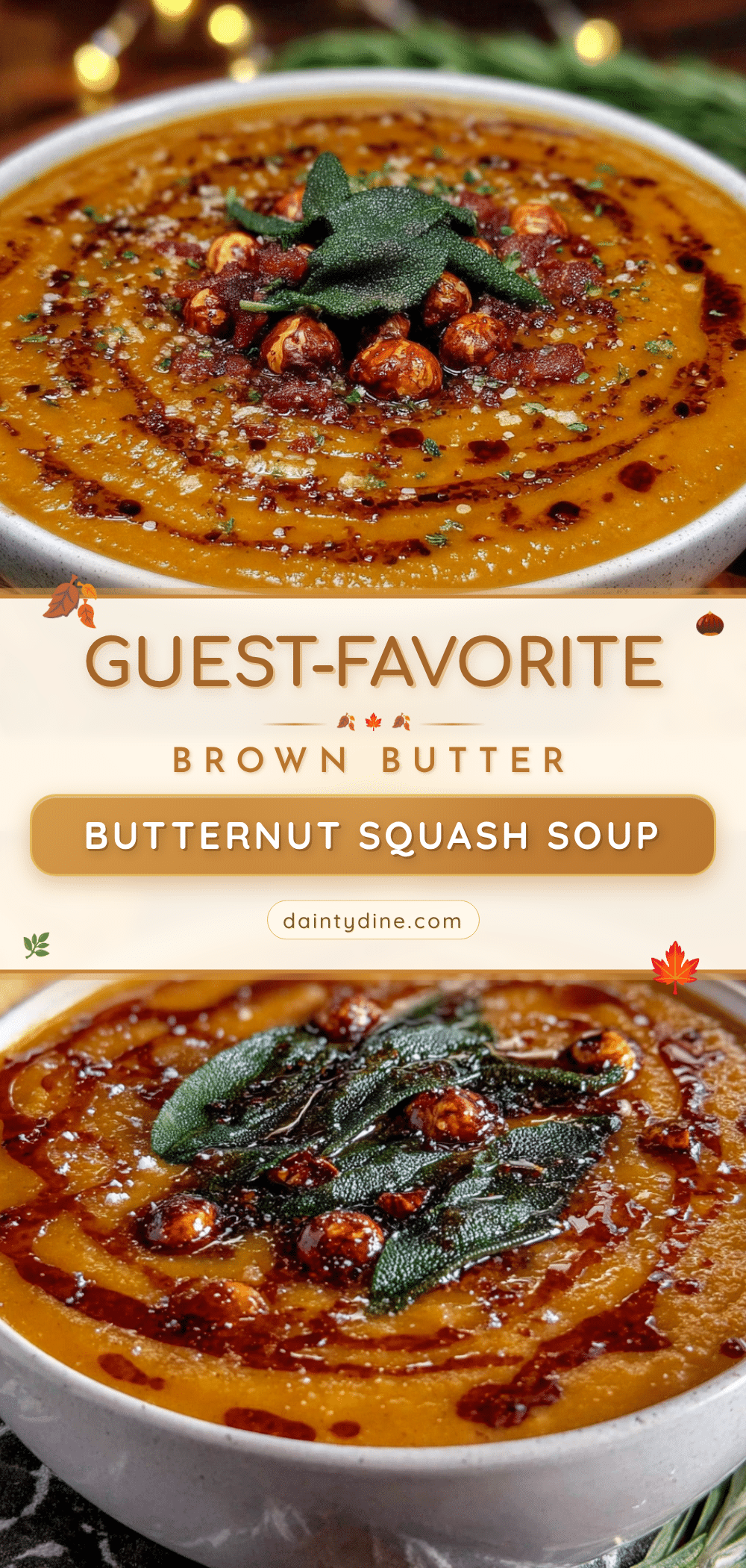 brown butter butternut squash soup recipe