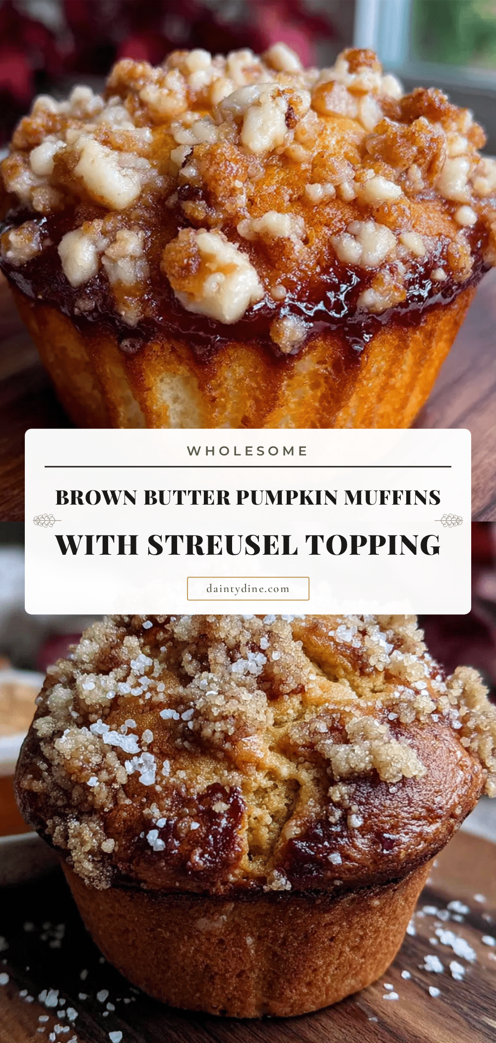 brown butter pumpkin muffins recipe