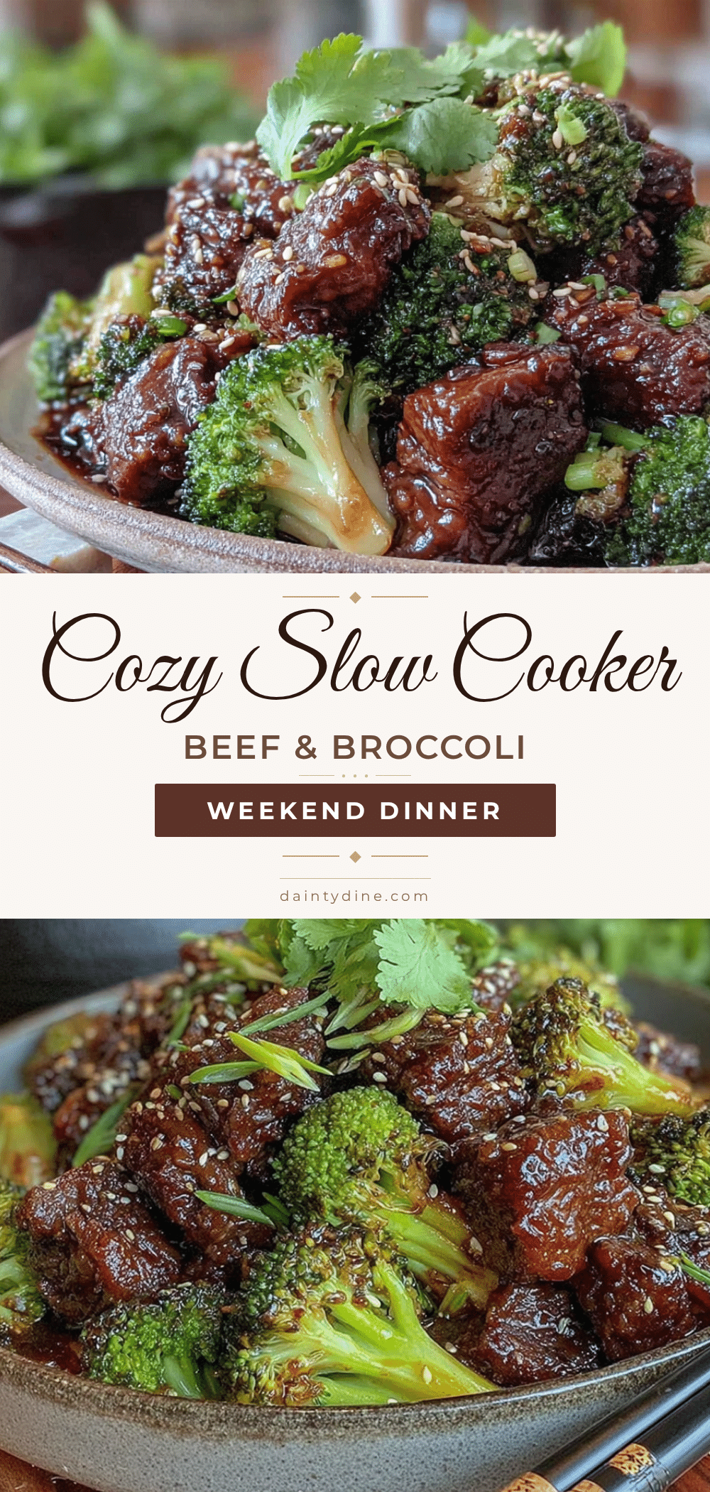 cozy slow cooker beef and broccoli recipe