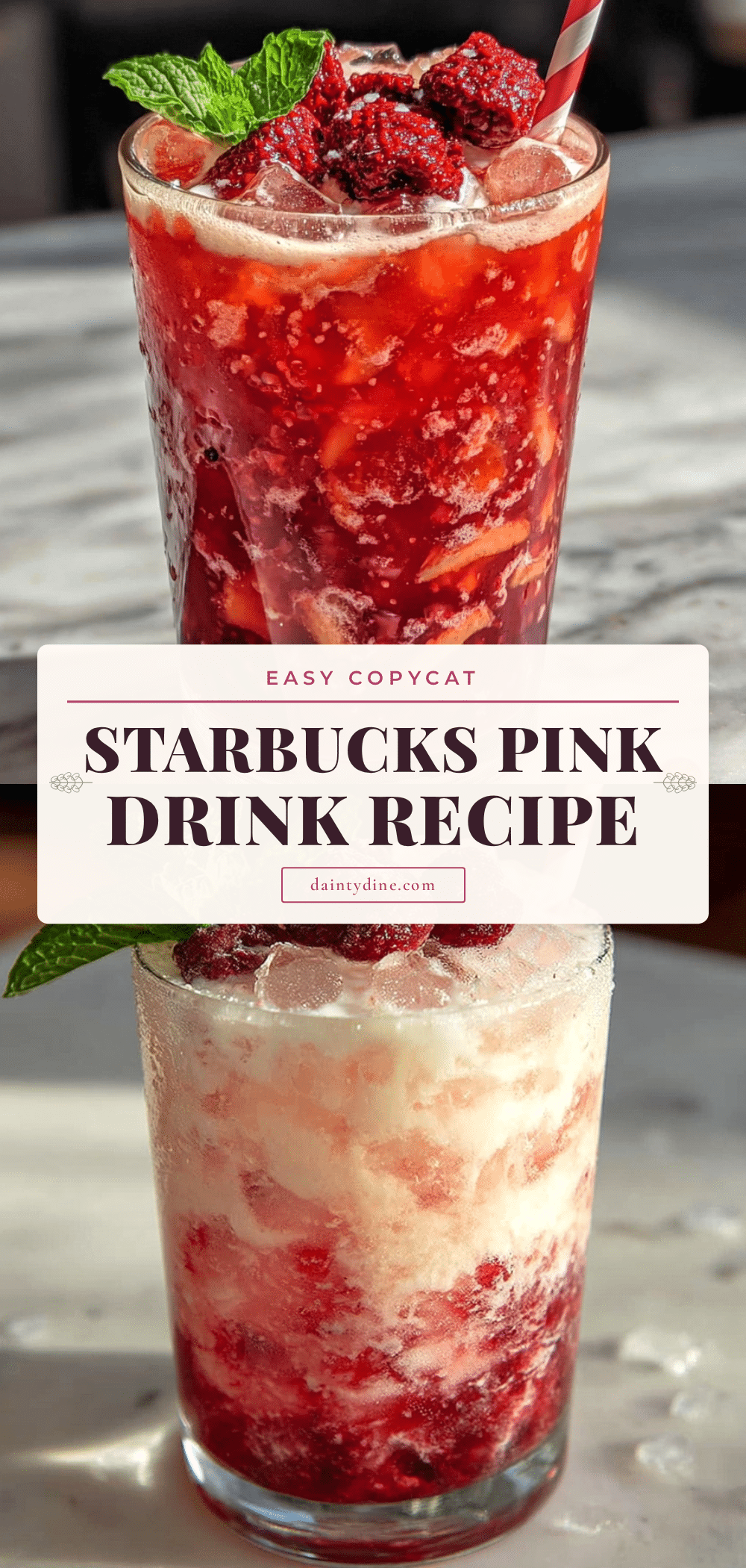 easy copycat starbucks pink drink recipe recipe