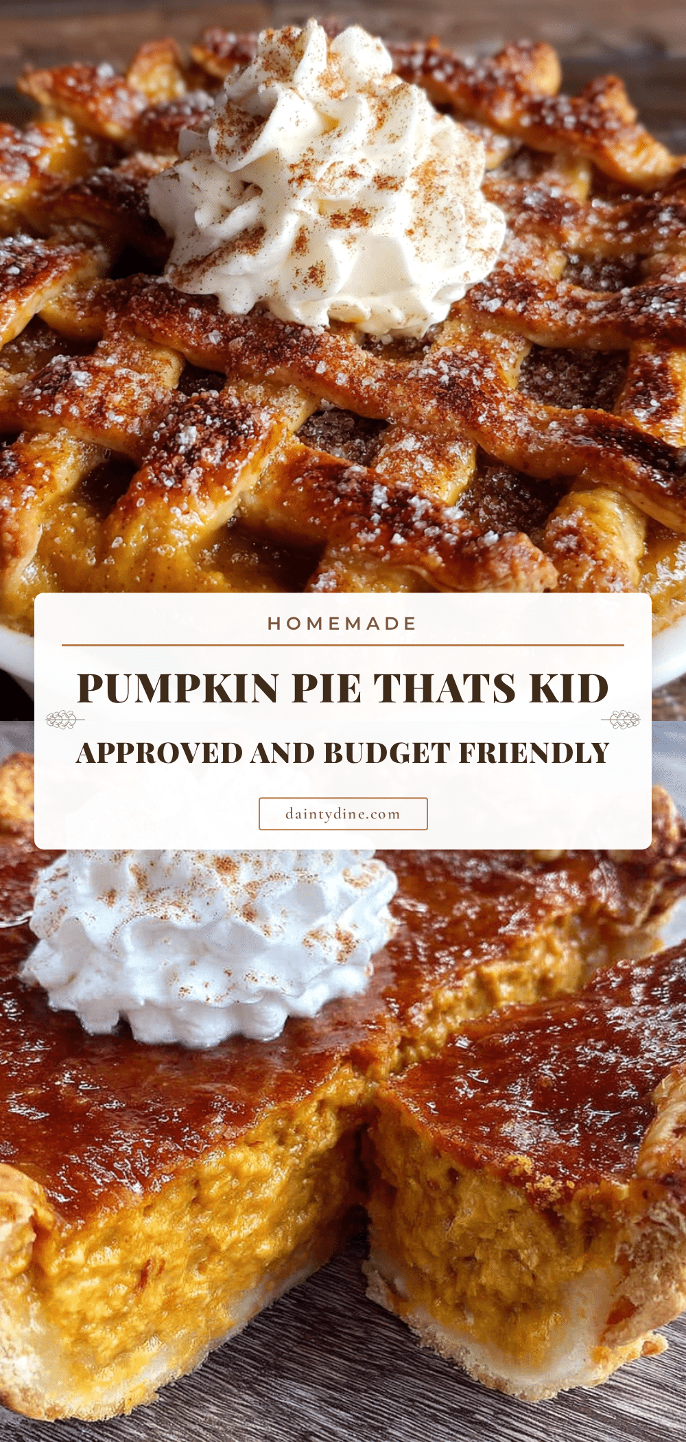 easy homemade pumpkin pie recipe